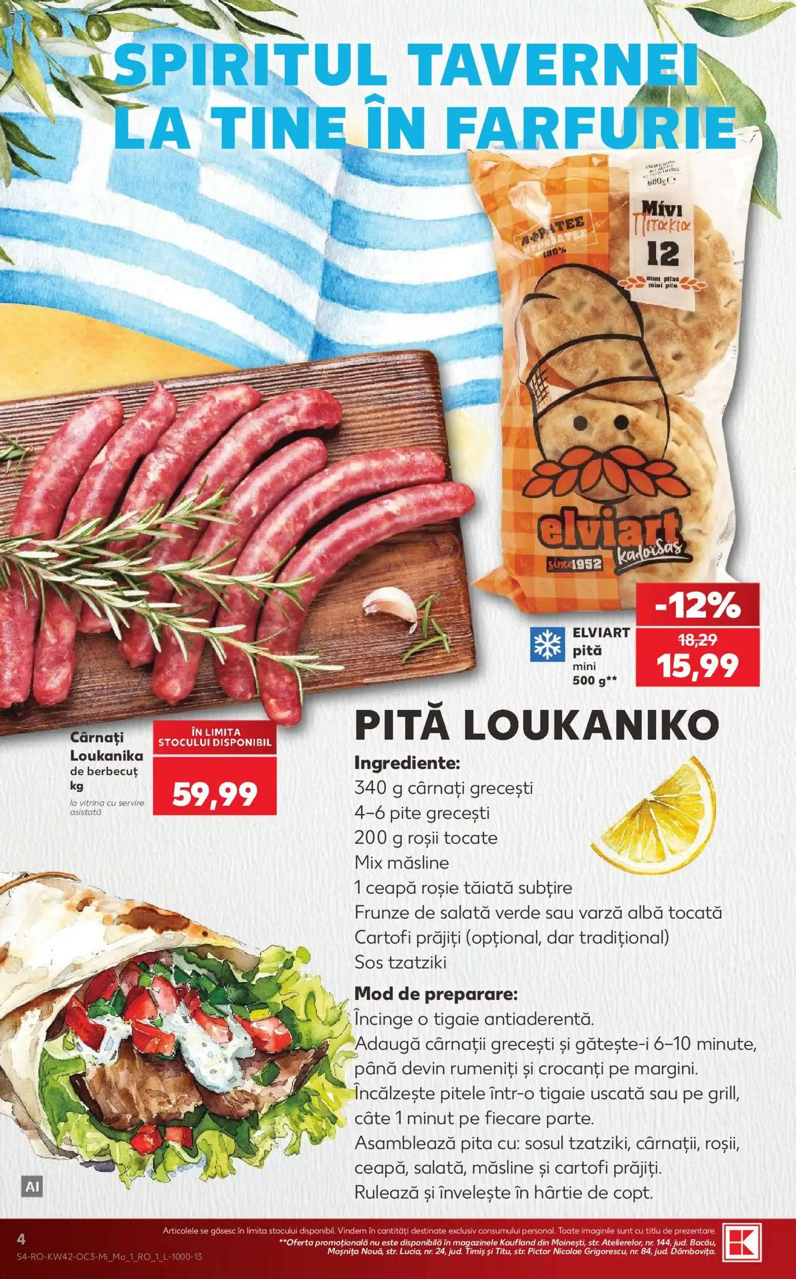Catalog Kaufland - Descoperă savoarea Greciei! de la 14 octombrie până la 20 octombrie 2026 - Revista Pagina 4
