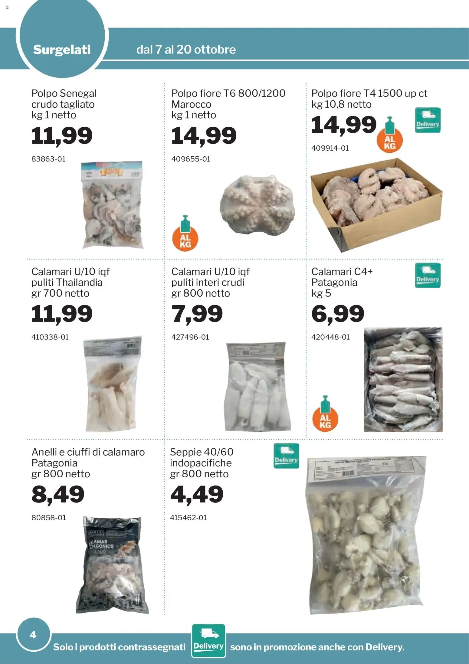 GrosMarket Promozioni Volantino da 7 ottobre a 20 ottobre di 2026 - Pagina del volantino 4