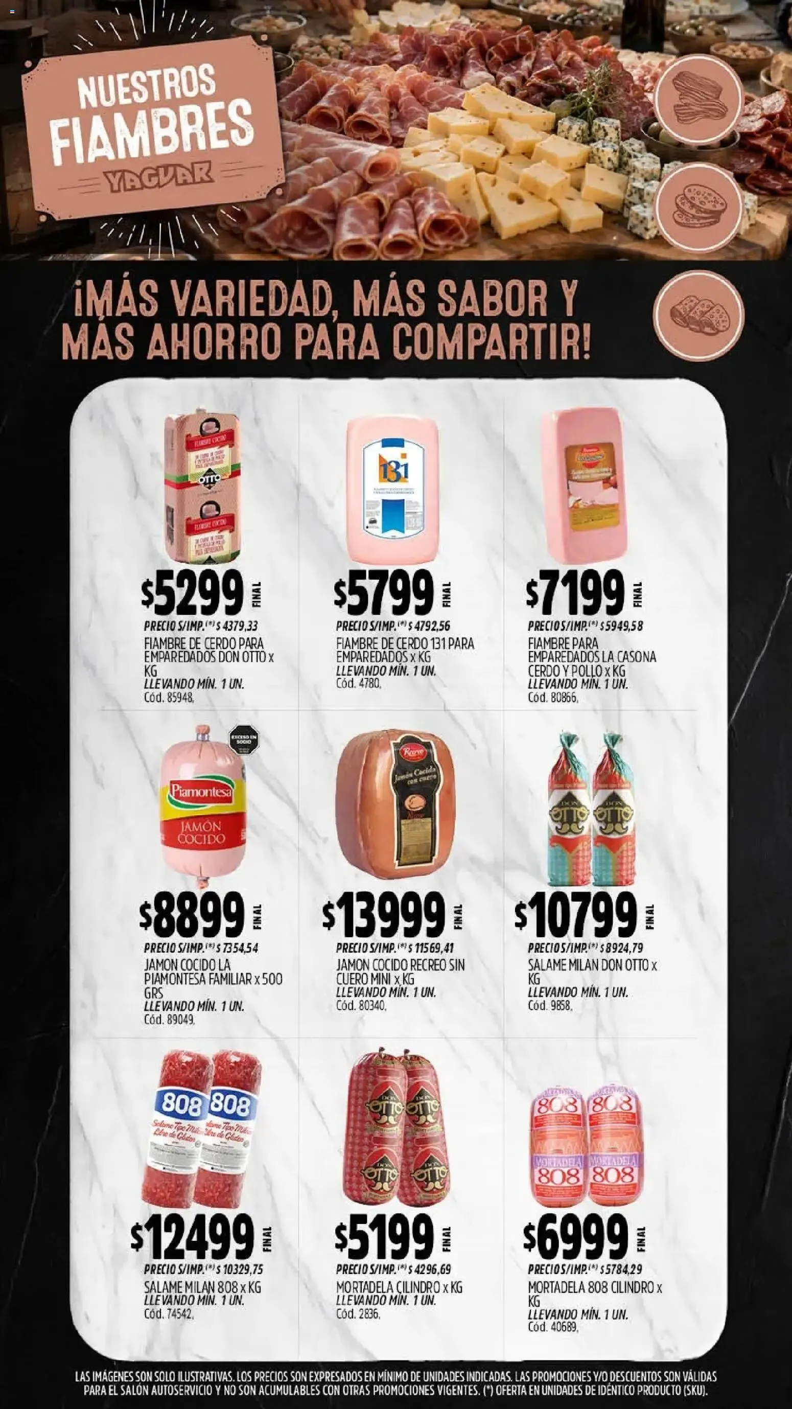 Ofertas de Mayorista Yaguar - Precios Bajo Cero 27 de julio al 2 de agosto 2026 - Página 9 del catálogo