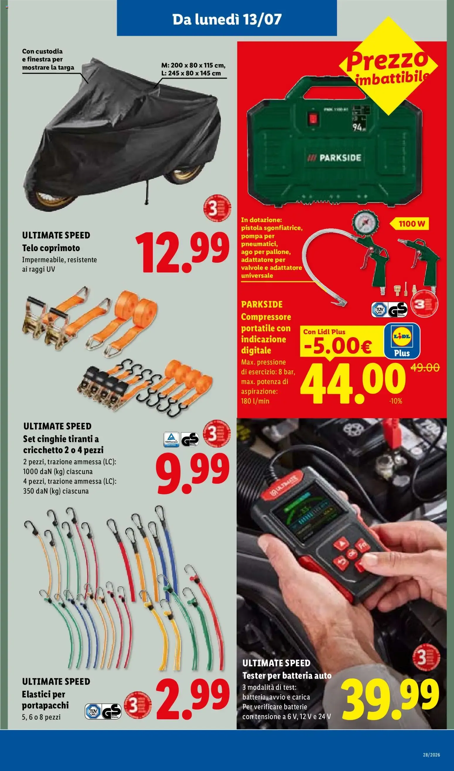 Lidl - L'estate del risparmio da 9 luglio a 15 luglio di 2026 - Pagina del volantino 39