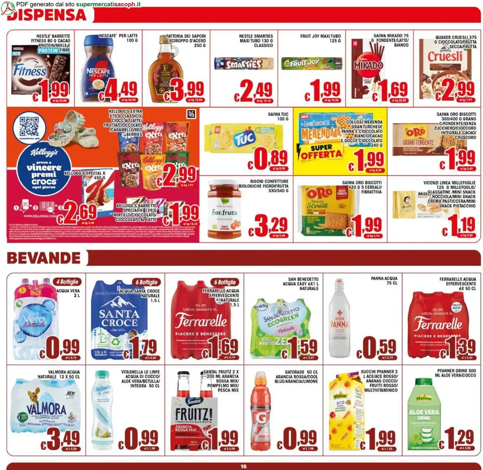 Sacoph volantino dal 10/07/2026 - online Offerte da 10 luglio a 21 luglio di 2026 - Pagina del volantino 16
