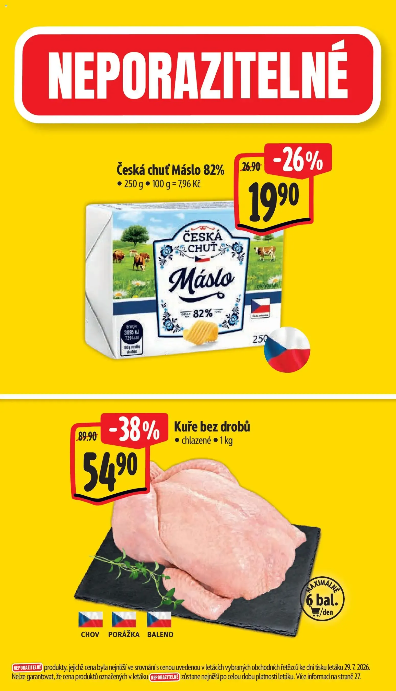 Albert leták - Hypermarket - Strakonice od 05.08.2026 - Akční leták - 5. srpna 11. srpna 2026 - Page 2