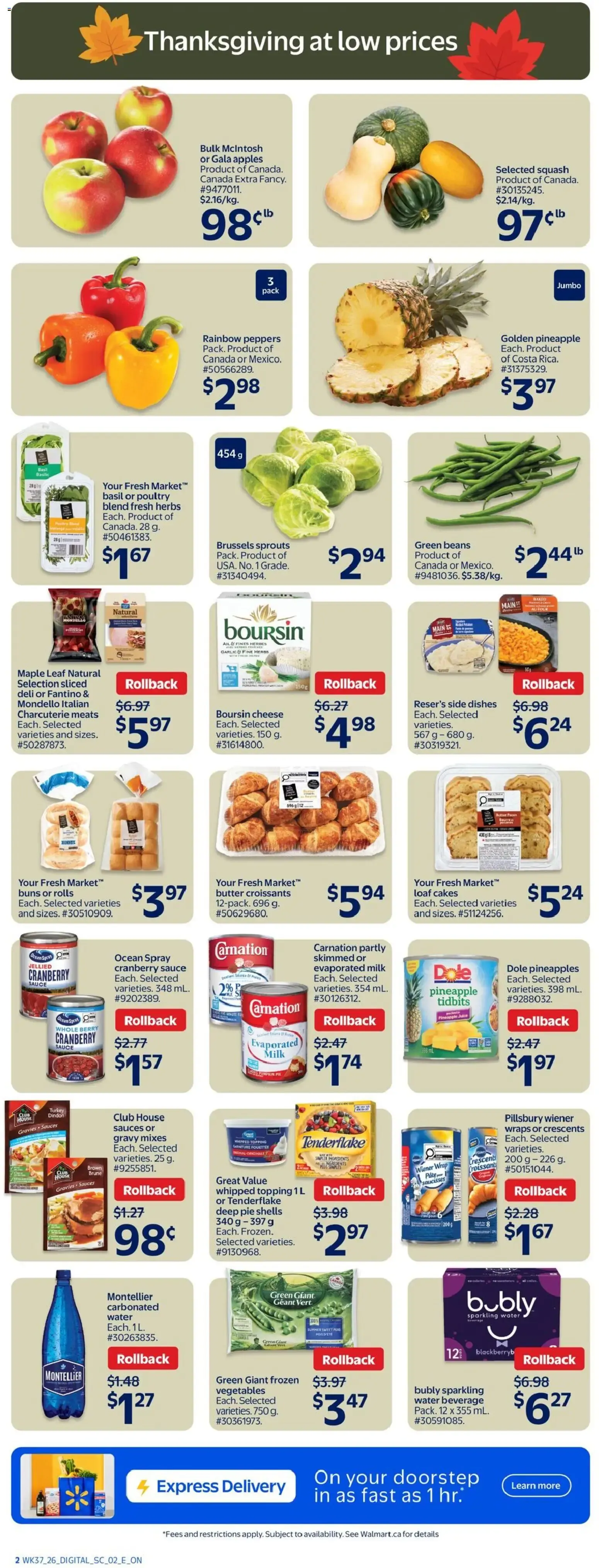 Walmart weekly flyer from Oct 8, 2026 > weekly specials & deals from October 8 to October 14 2026 - flyer page 10