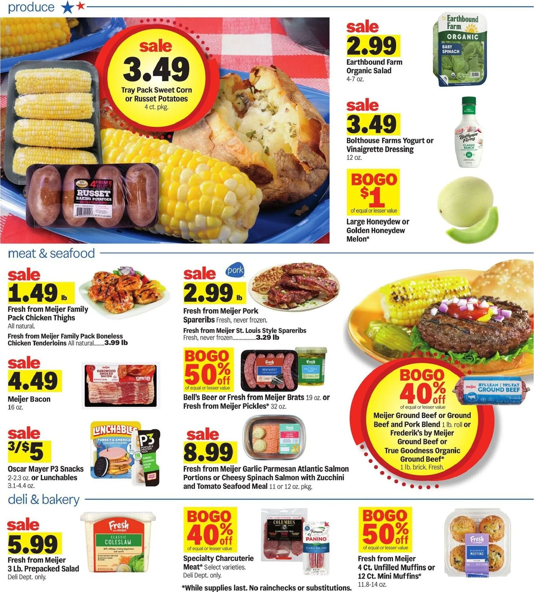 Weekly ad Meijer Sizzling Summer Deals from June 24 to June 30 2026 - Page 2