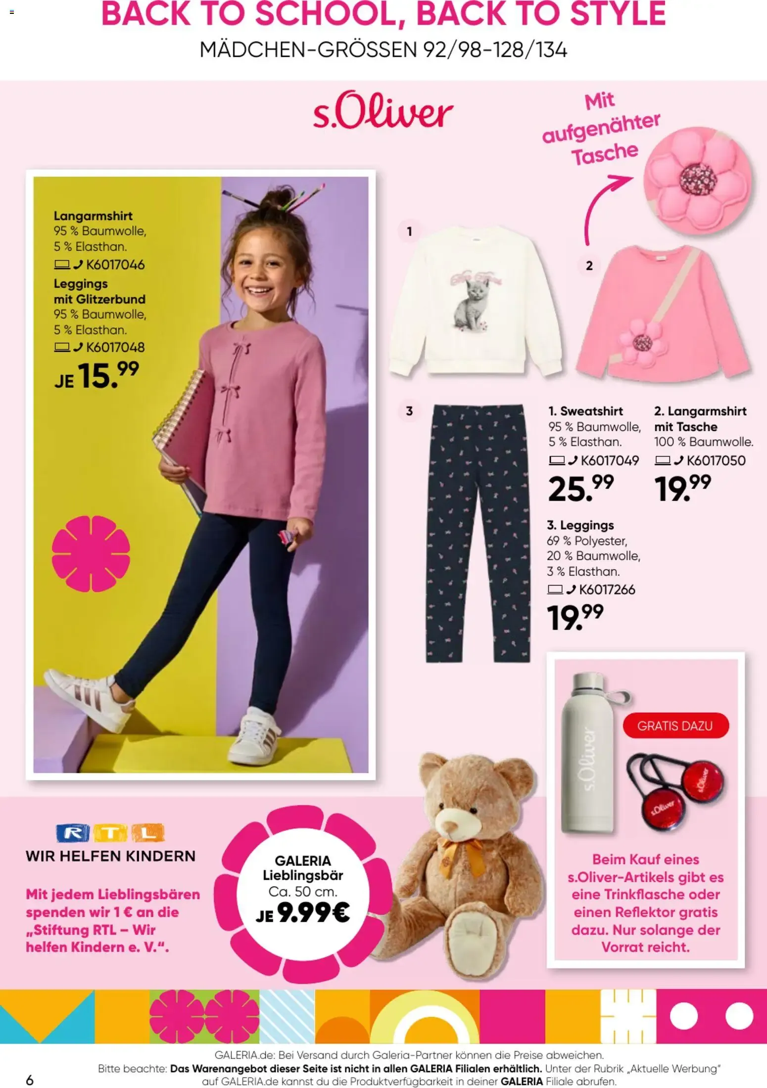 Galeria Karstadt Kaufhof Back to school vom 06.07.2026 – Angebote online von 6. Juli bis 30. September 2026 - Prospekt seite 6