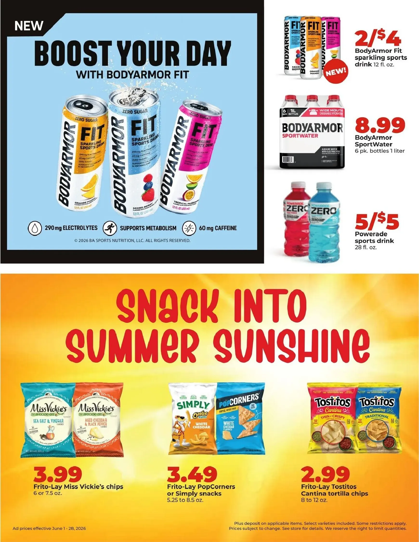 Weekly ad Current Hy Vee - Deals Good All Month Long leaflet valid from Monday 06/01/2026 to Sunday 06/28/2026 from June 1 to June 28 2026 - Page 3