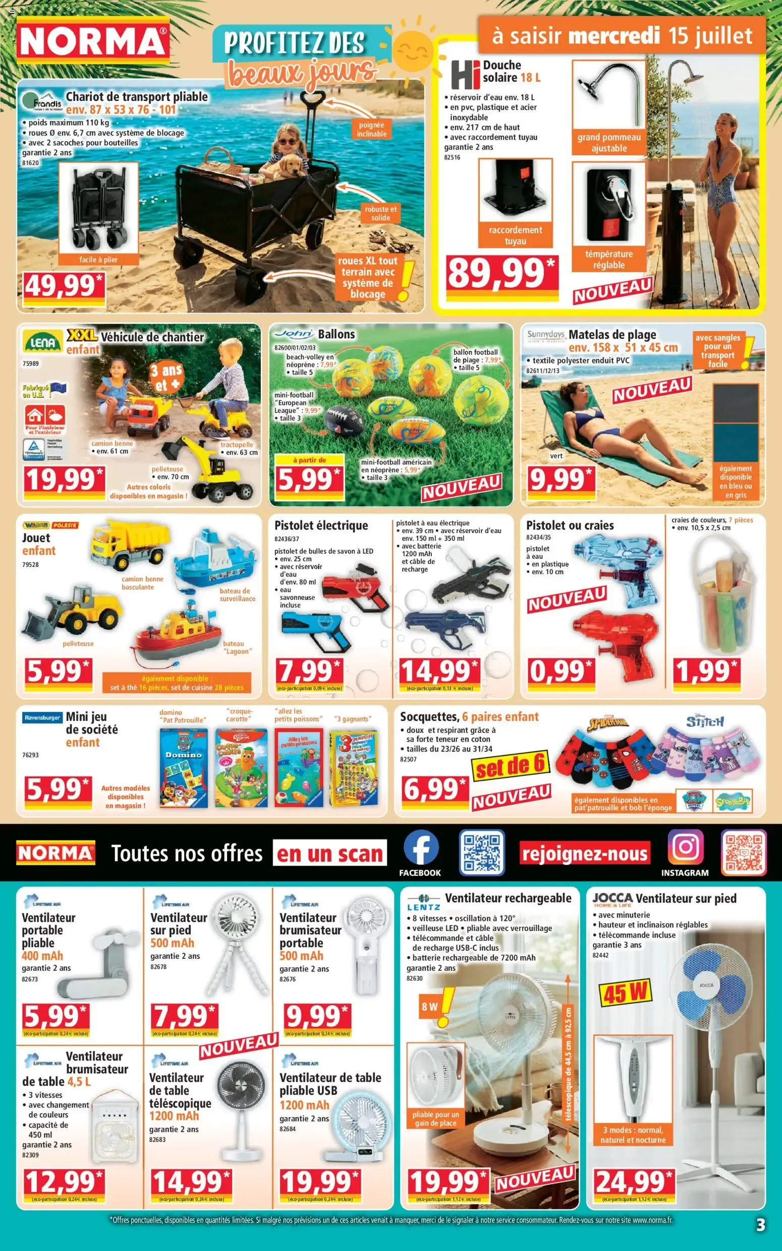 Norma catalogue à partir du 15/07/2026 - promo en ligne du 15 juillet au 21 juillet 2026 - Catalogue page 3