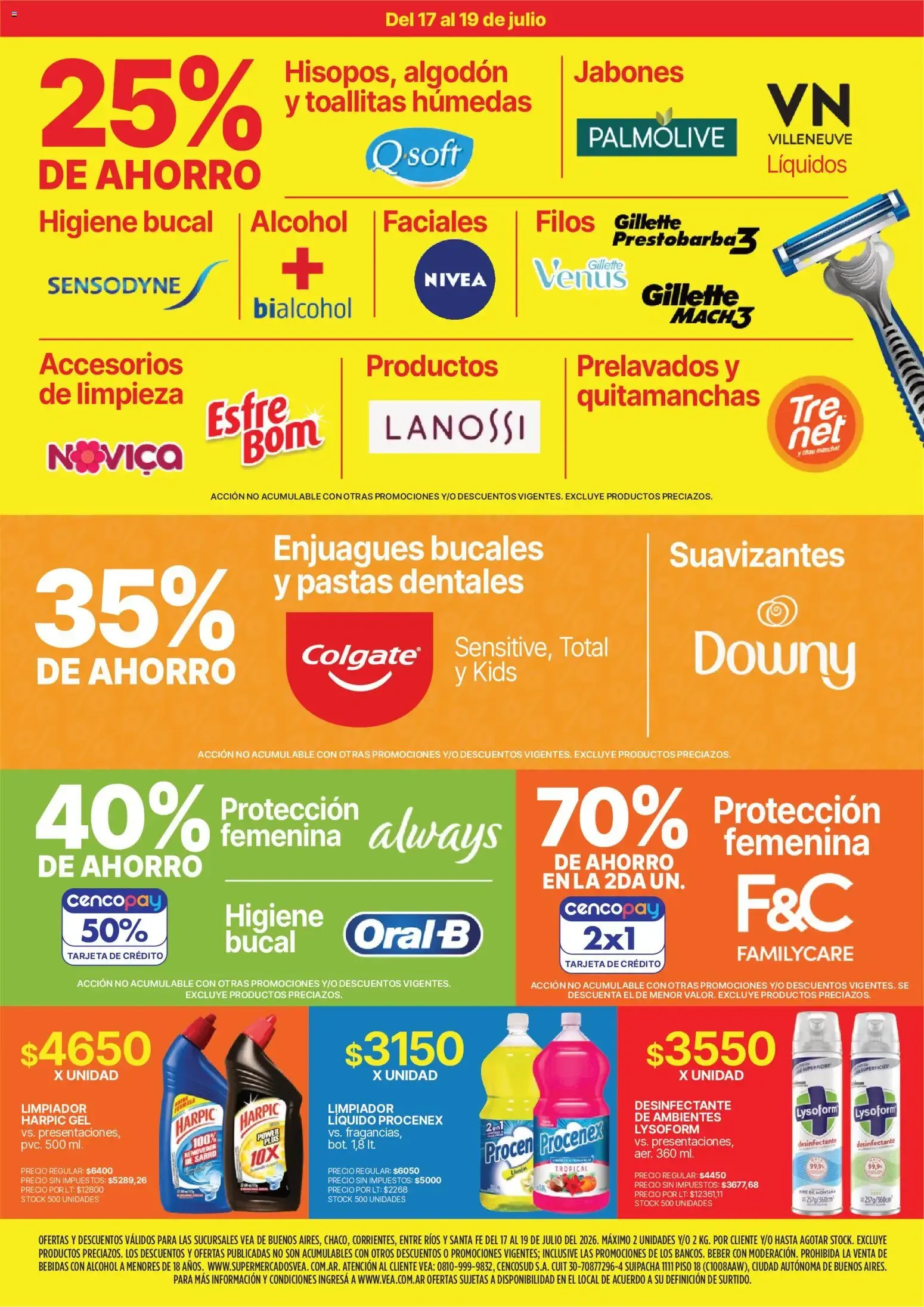Ofertas de Vea - Fin de semana de ahorro | BA Nea del 17/07/2026 - 20/07/2026 17 de julio al 20 de julio 2026 - Página 4 del catálogo