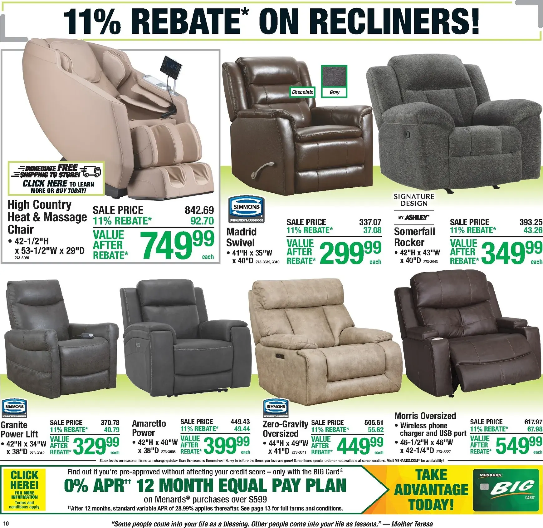 Weekly ad 11% REBATE ON EVERYTHING! from August 13 to August 23 2026 - Page 13
