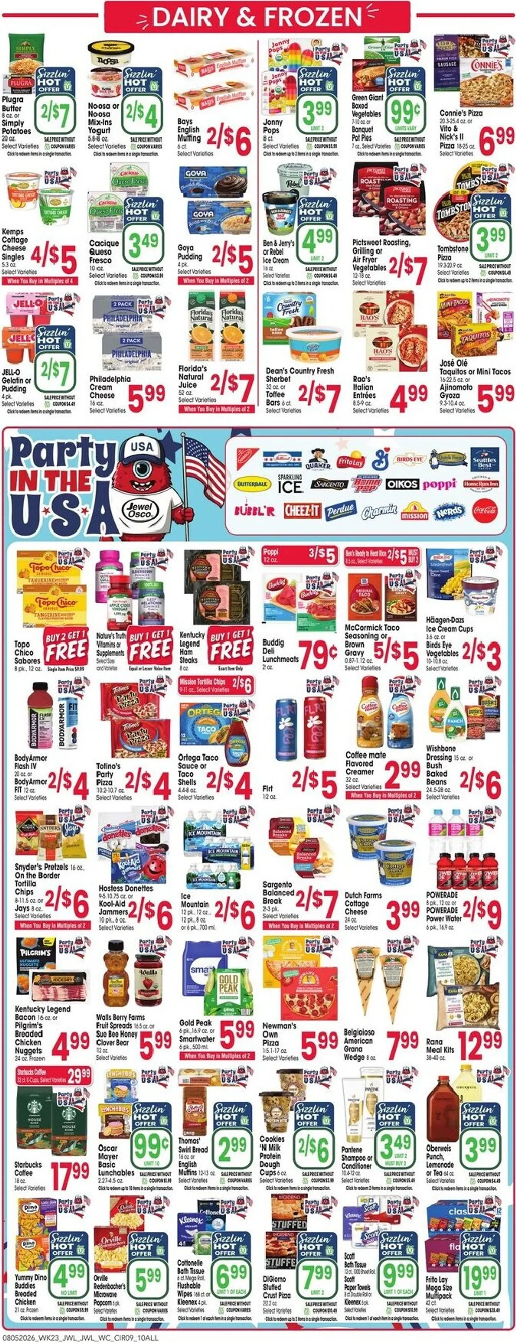 Weekly ad Current Jewel-Osco leaflet valid from Wednesday 08/05/2026 to Tuesday 08/11/2026 from August 5 to August 11 2026 - Page 9