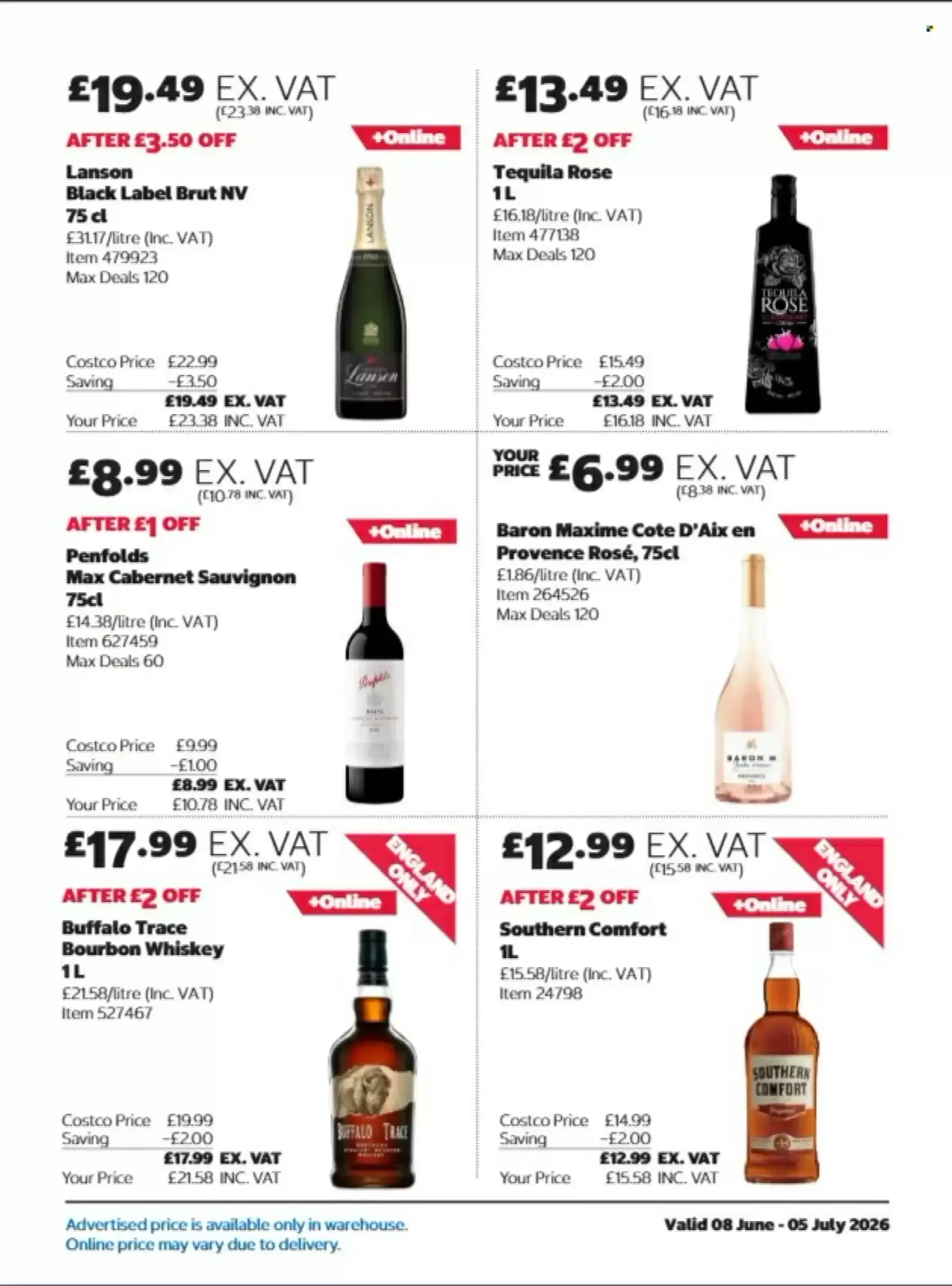 Costco leaflet from 8 June to 5 July 2026 - Catalogue Page 21