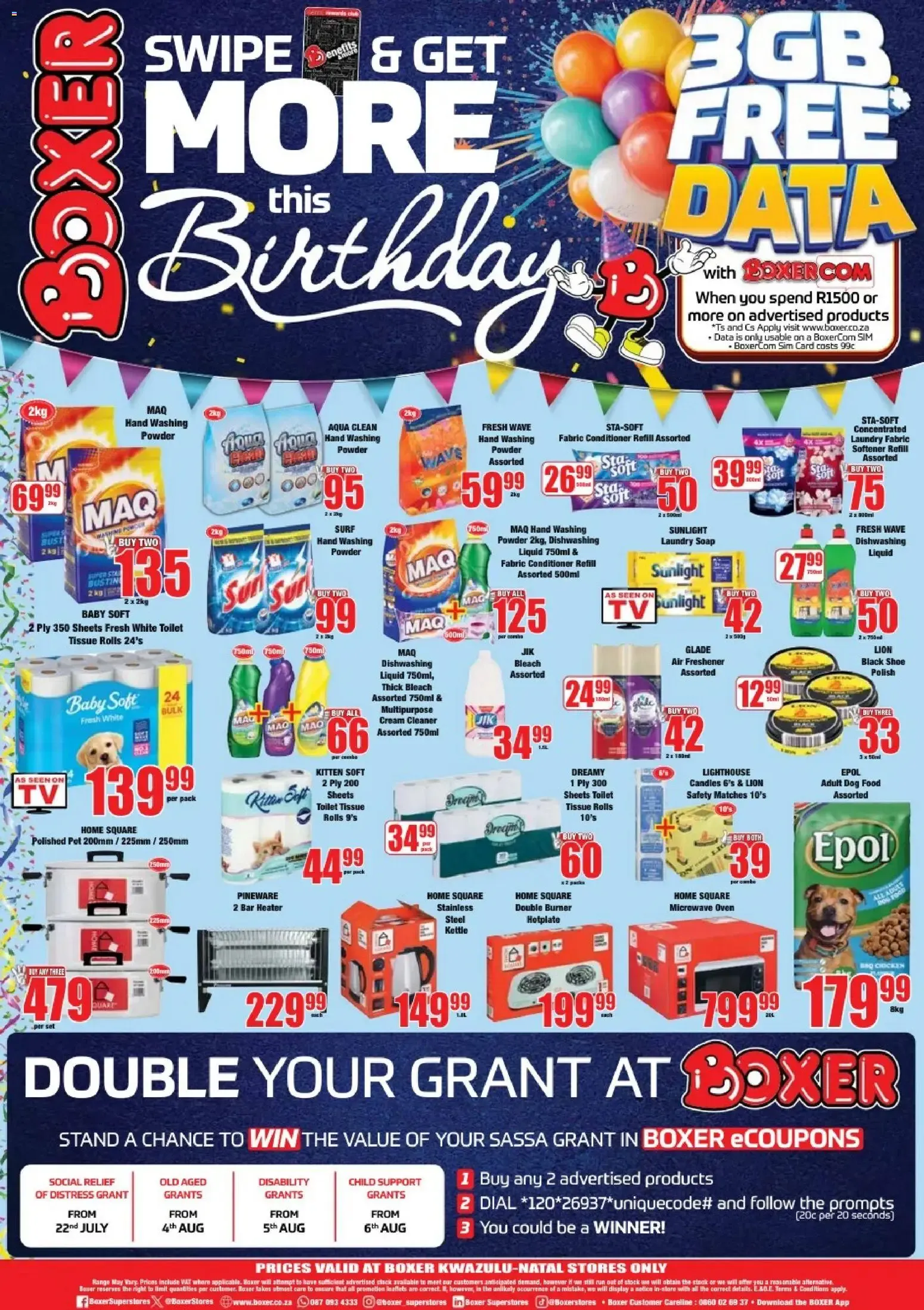 Boxer Specials (23/07/2026 - 10/08/2026) Online from 23 July to 10 August 2026 - Catalogue Page 12