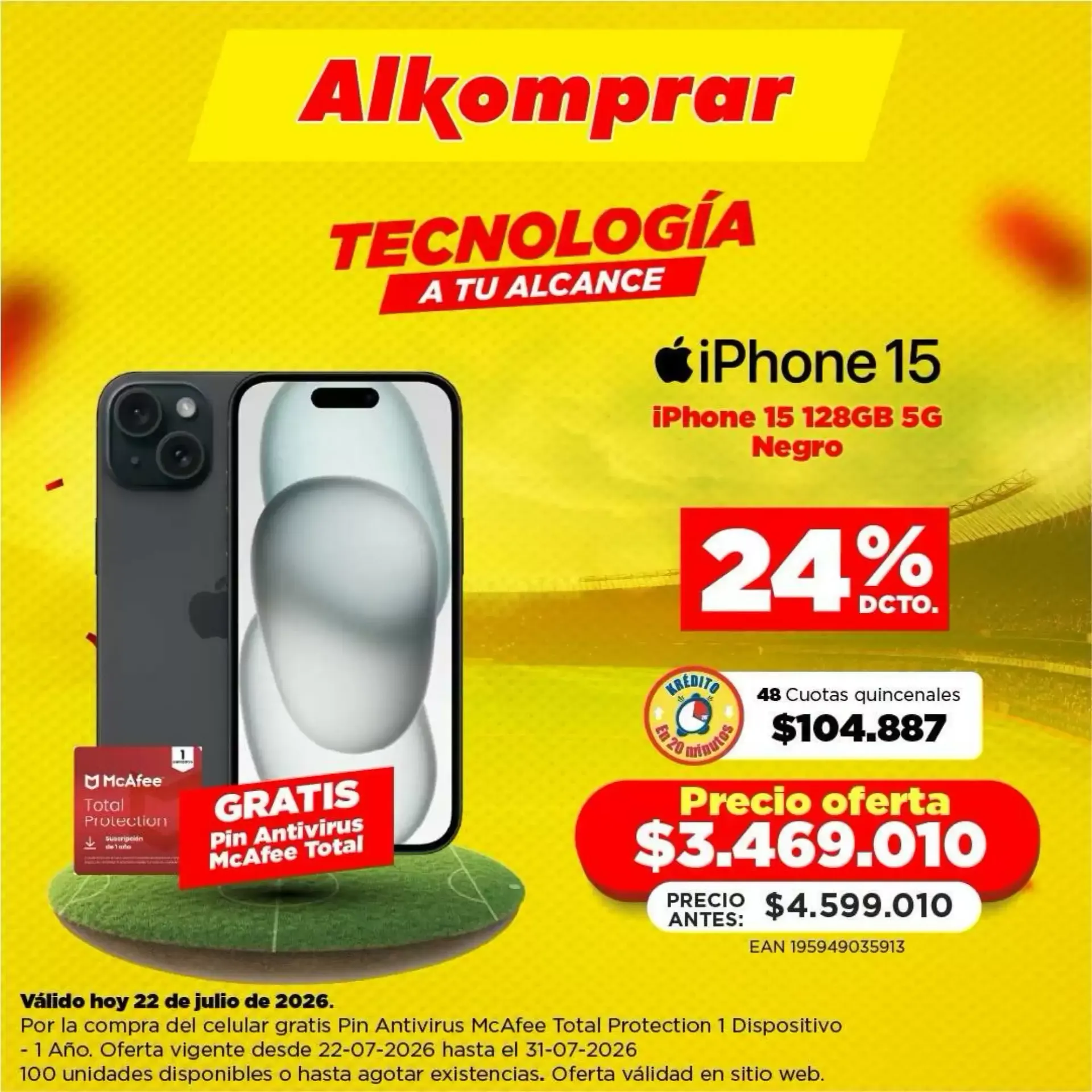 Catalogo de Alkomprar - Oferta Celular Edge 60 Fusion 22 de julio al 31 de julio 2026 - Pag 4