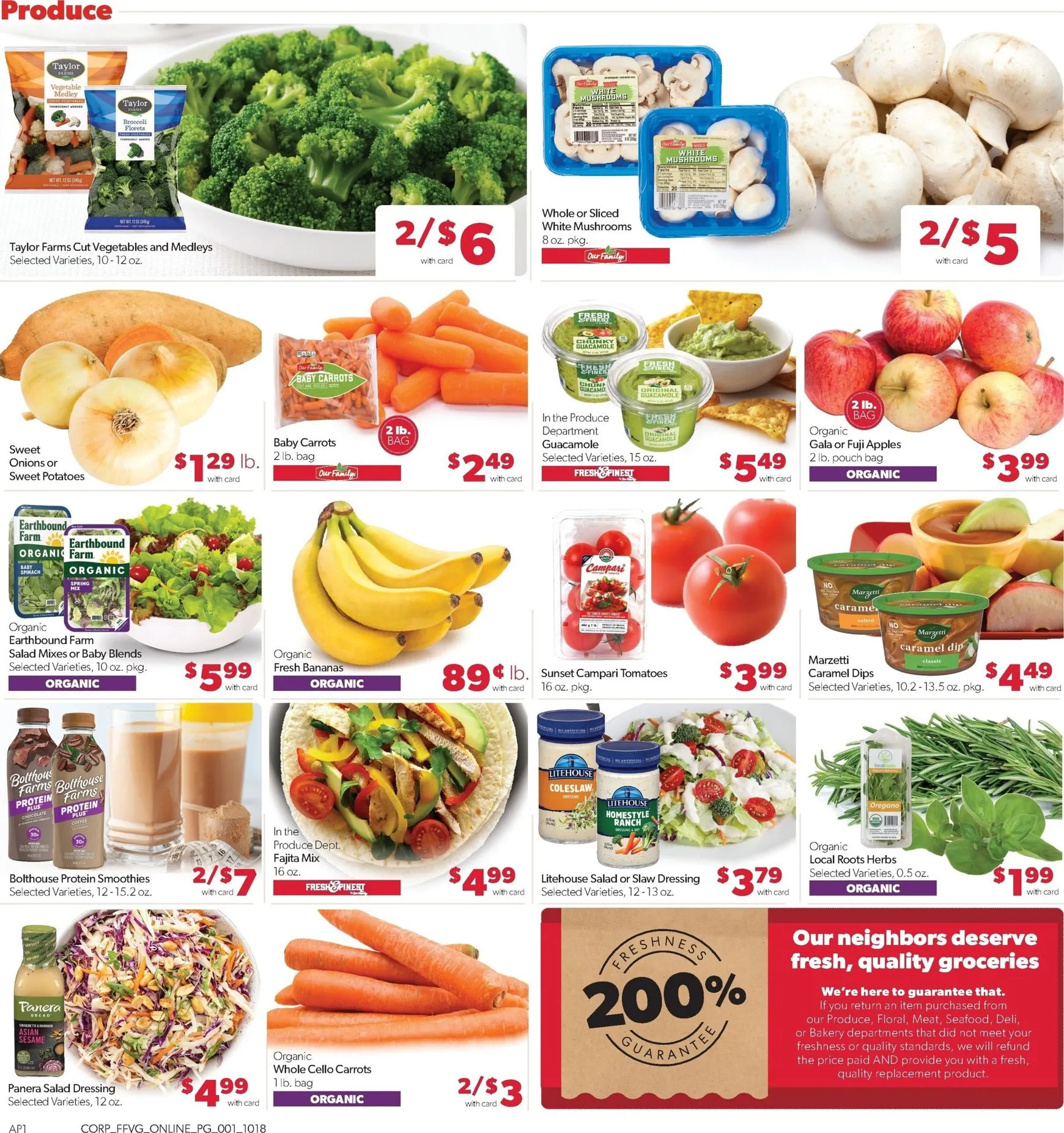 Weekly promotion Current Family Fare leaflet valid from Sunday 10/18/2026 to Saturday 10/24/2026 spanning from October 18 to October 24 2026 - Page 5 for Catalogue 365