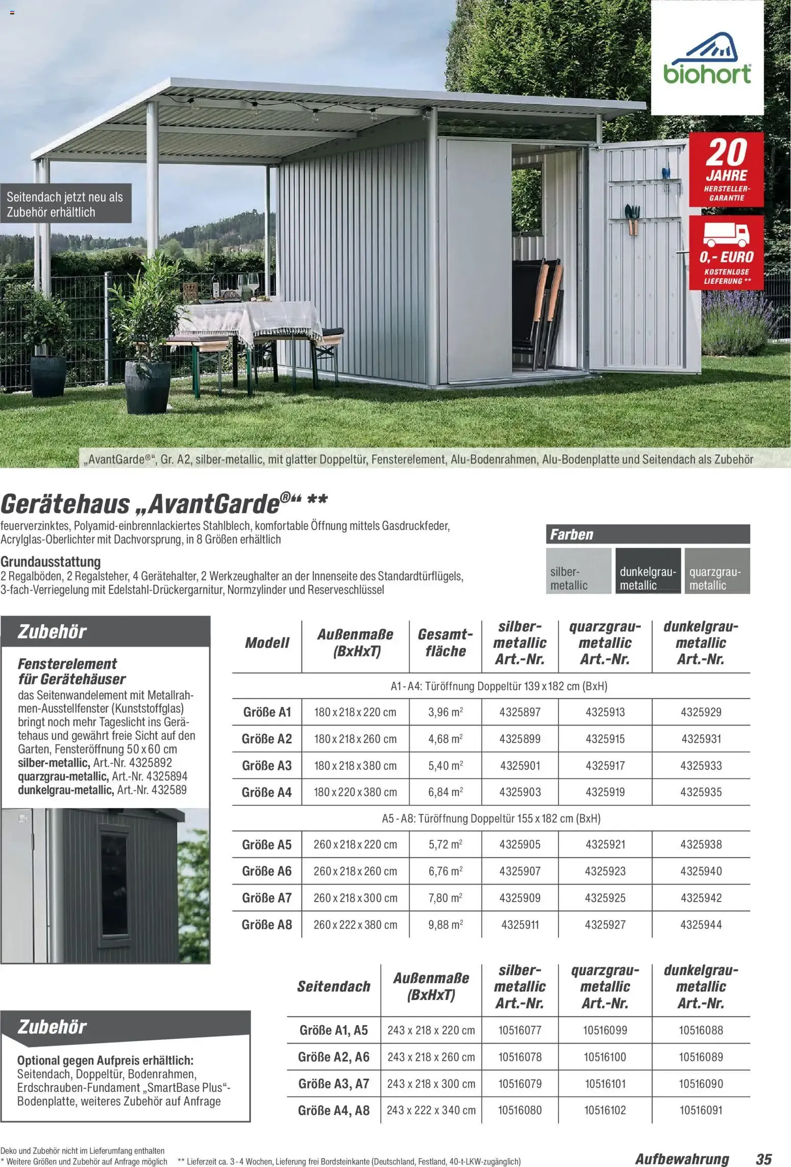 Toom Baumarkt Gartenhäuser & Carports 2026 (ab 20.02.2026) zum Blättern von 20. Februar bis 30. Juni 2026 - Prospekt seite 35