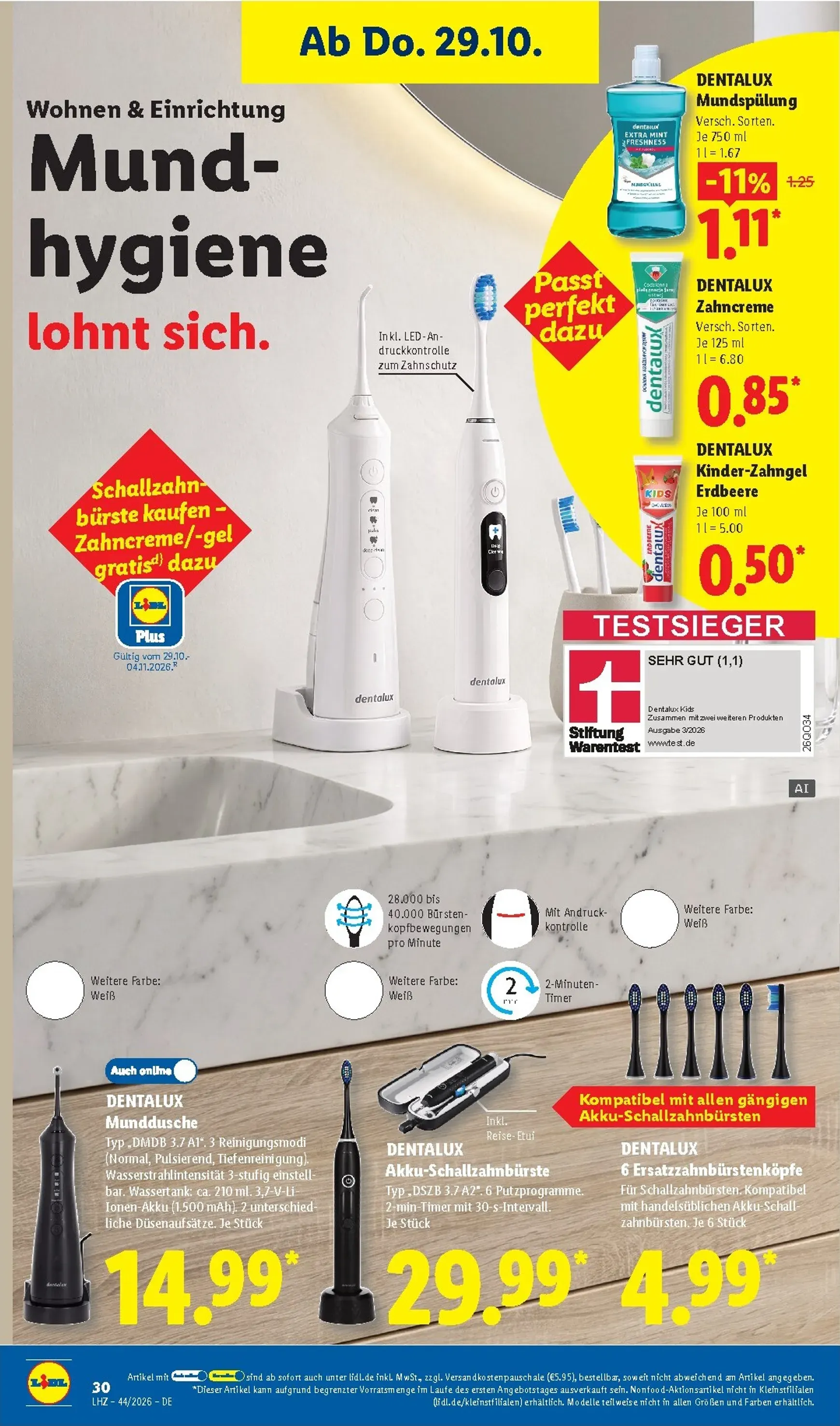 Lidl - Nonfood Prospekt nächste Woche – von Montag 26.10.2026 bis Samstag 31.10.2026 von 26. Oktober bis 31. Oktober 2026 - Prospekt seite 24