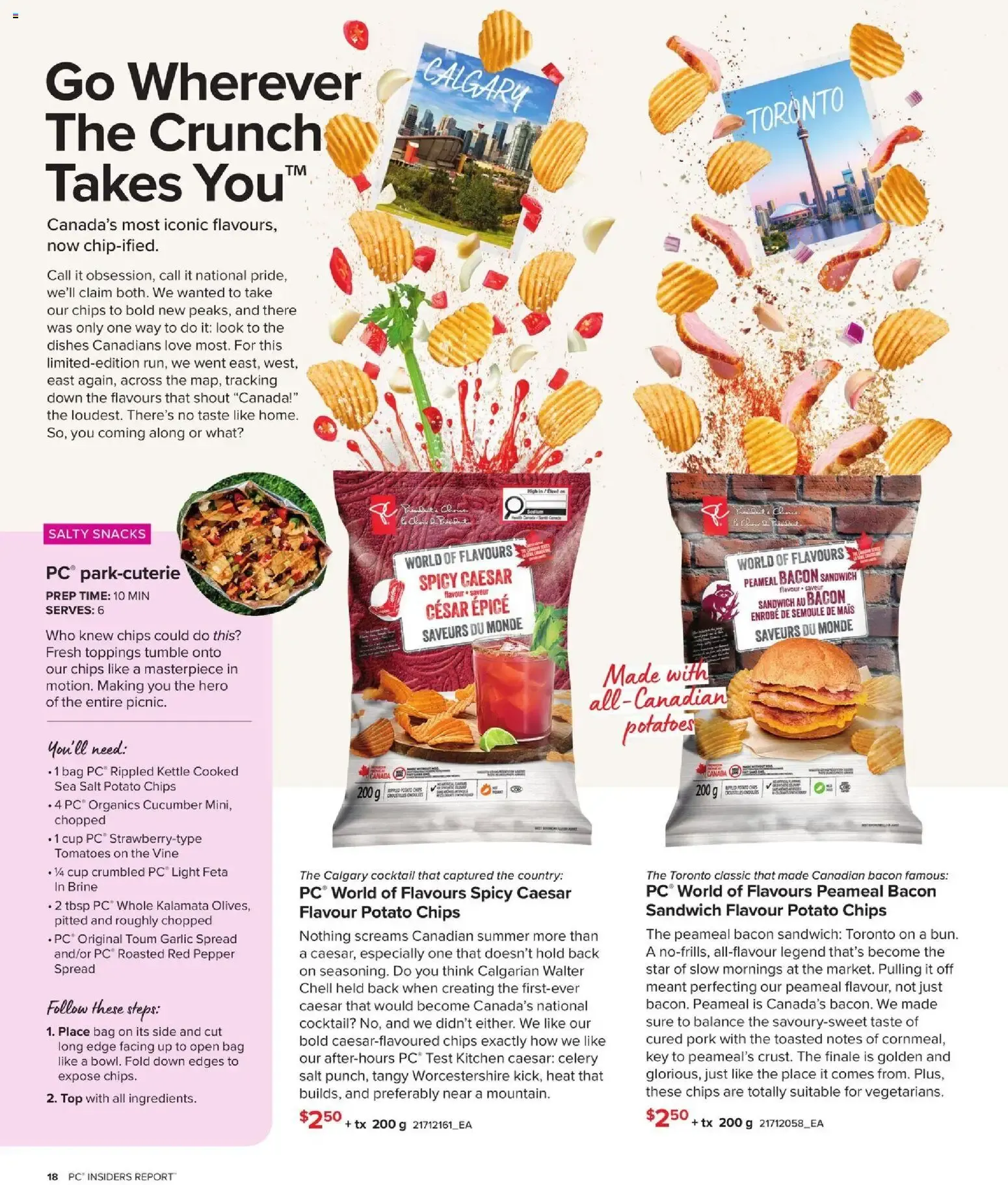 President's Choice Insiders Report Summer 2026 from May 14 to July 8 2026 - flyer page 18