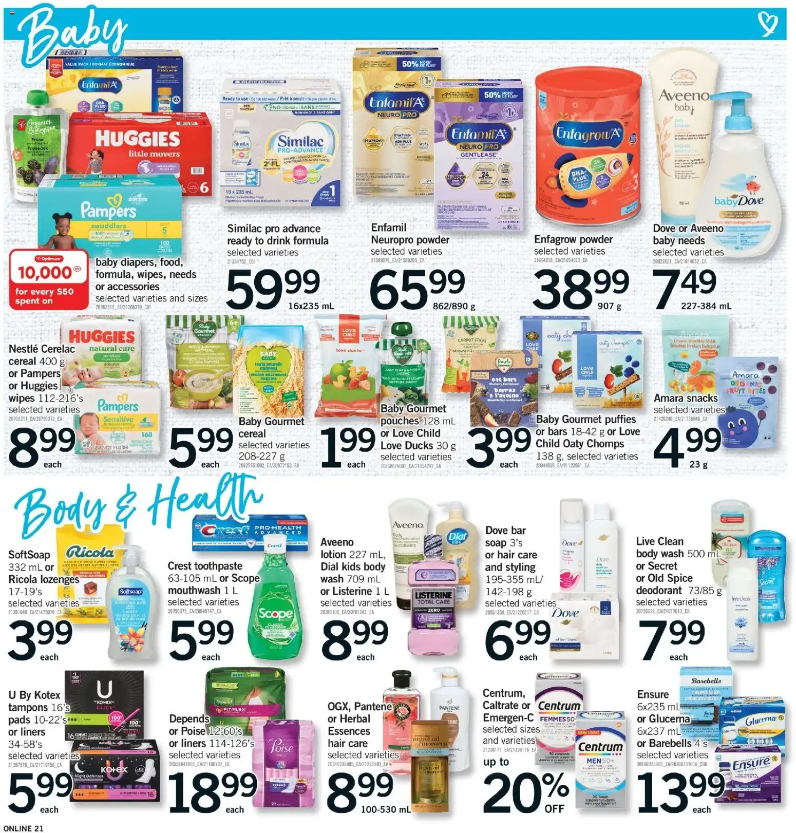 Fortinos weekly flyer from August 20 to August 26 2026 - flyer page 20