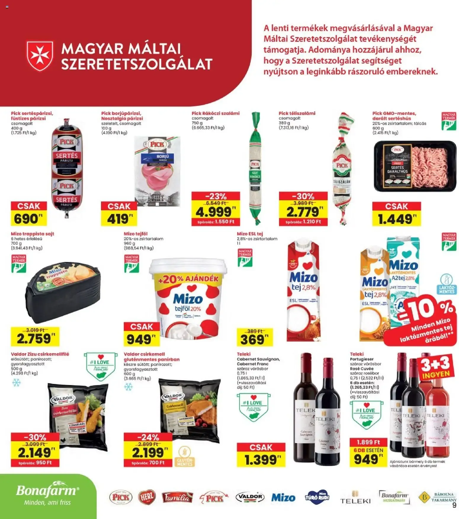 Katalógus Interspar akciós újság - 2026.09.17. -tól/töl > akció, lapozható szórólap 🛍️ szeptember 17.-tól szeptember 23.-ig 2026. - Oldal 9
