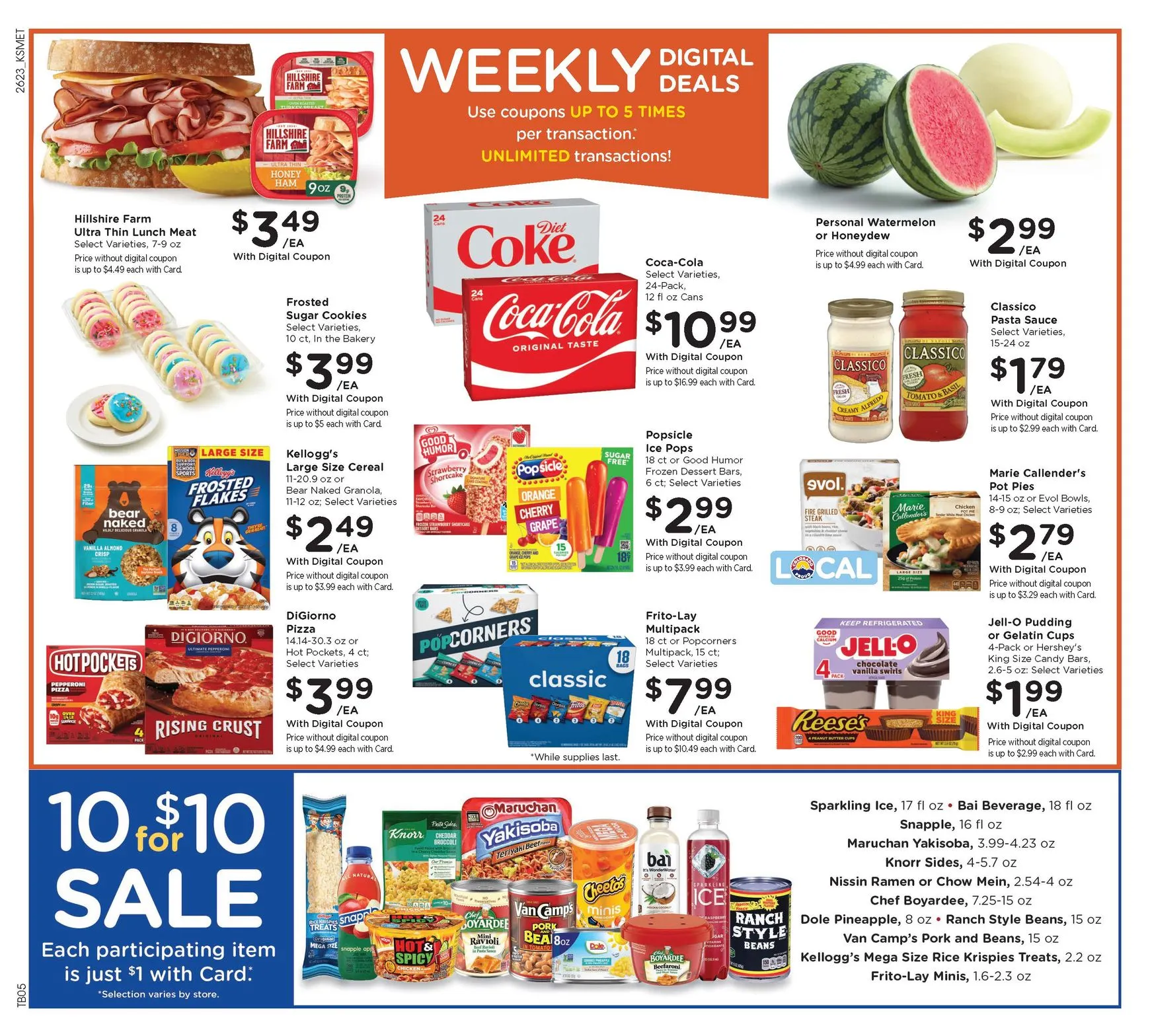 Weekly ad Current King Soopers leaflet valid from Wednesday 07/08/2026 to Tuesday 07/14/2026 from July 8 to July 14 2026 - Page 3