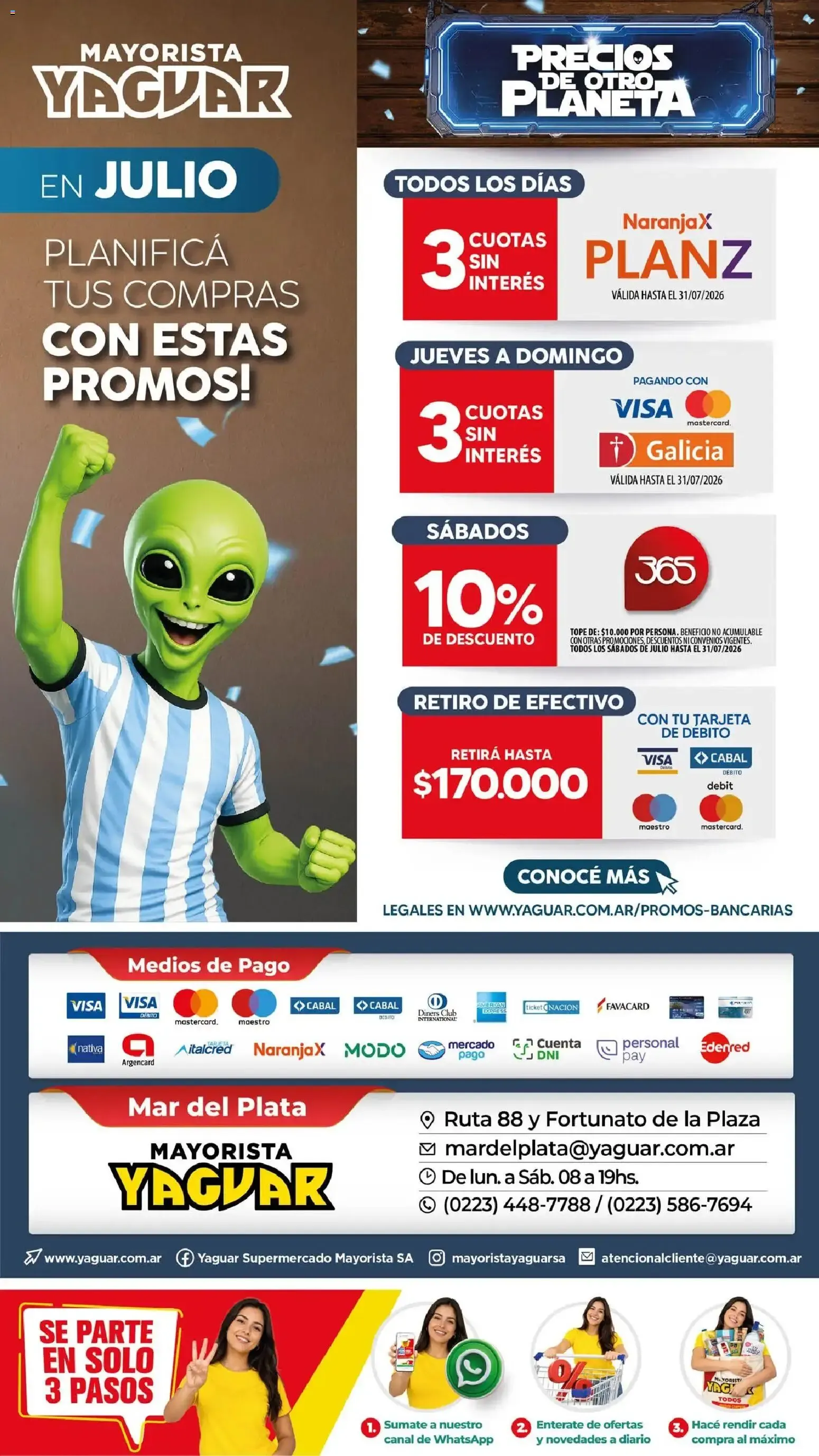 Ofertas de Yaguar - Oferta Semanal Mar del Plata del 29/06/2026 - 04/07/2026 29 de junio al 4 de julio 2026 - Página 17 del catálogo