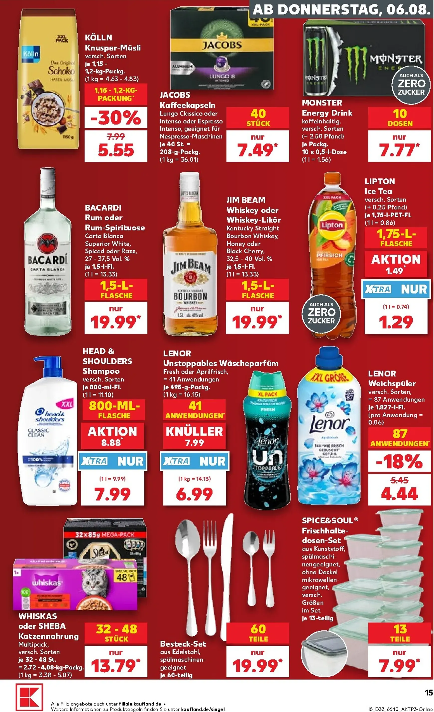 Kaufland Prospekt nächste Woche – von Donnerstag 06.08.2026 bis Mittwoch 12.08.2026 von 6. August bis 12. August 2026 - Prospekt seite 16