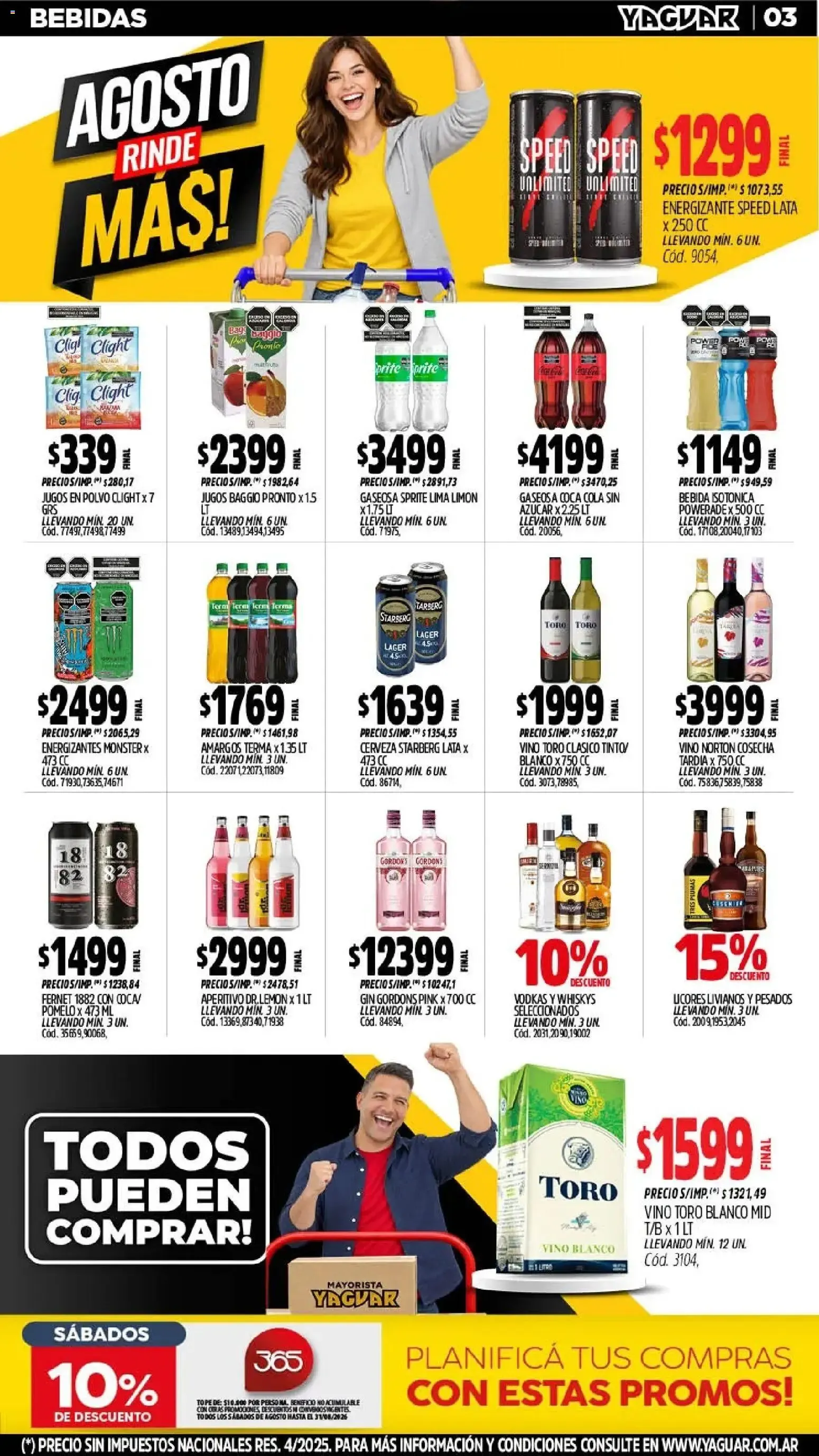 Ofertas de AGOSTO RINDE MÁS! 24 de agosto al 30 de agosto 2026 - Página 3 del catálogo