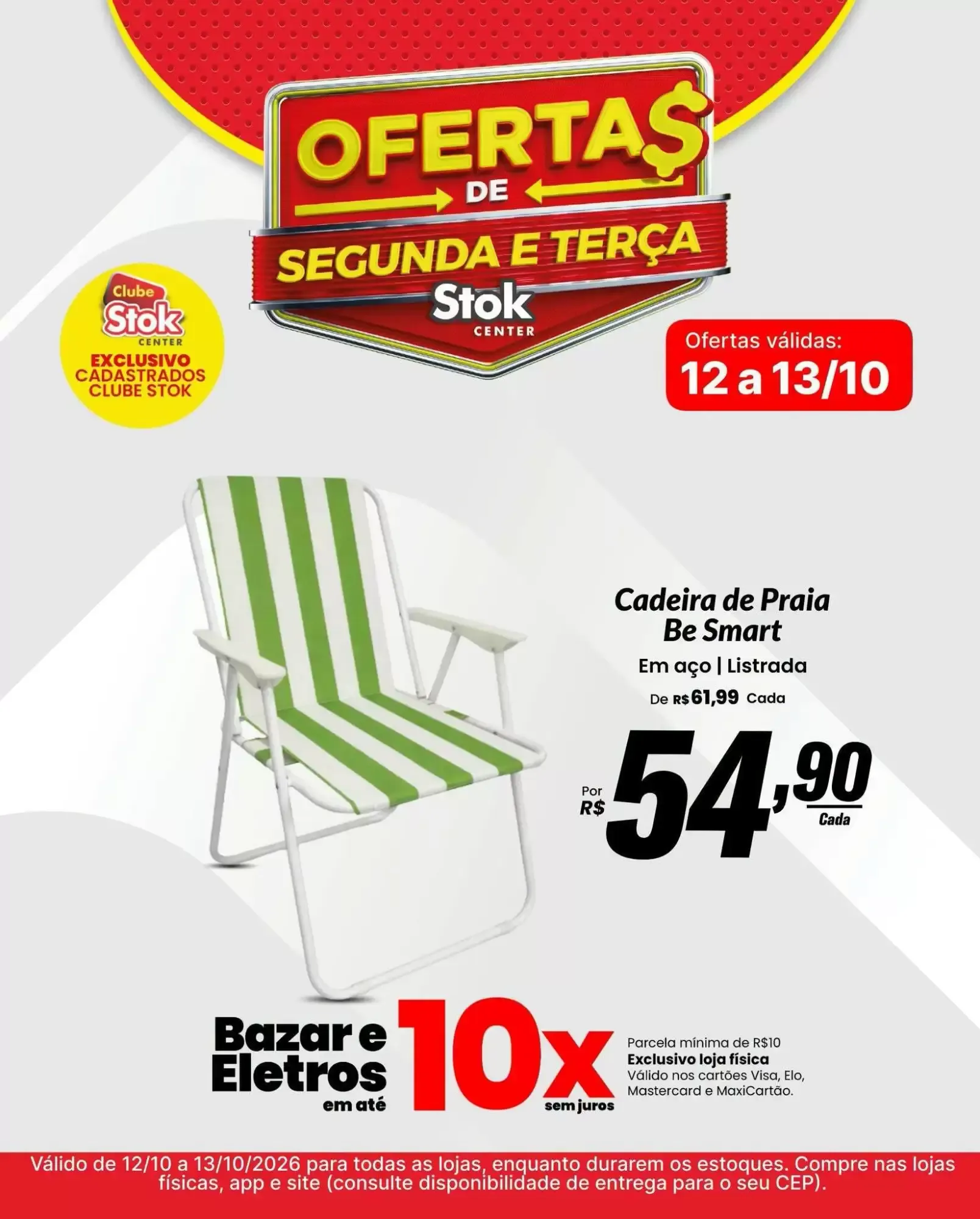 Encarte de Ofertas de Segunda e Terça Stok Center 12 de outubro até 13 de outubro 2026 - Pagina 3
