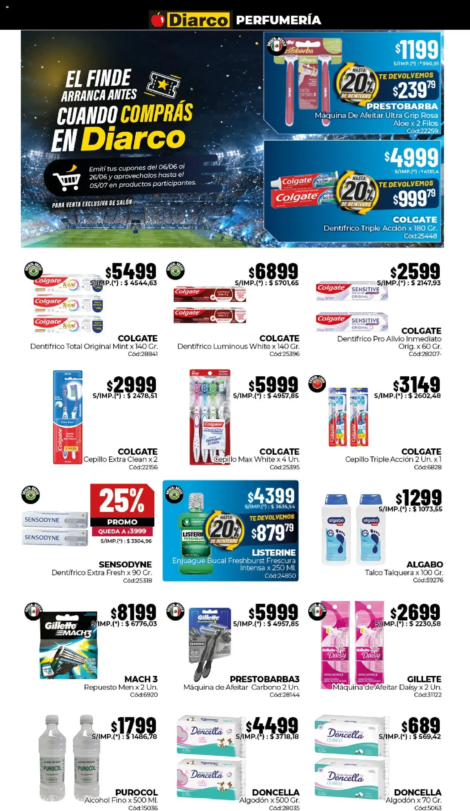 Ofertas de Diarco - Ahorros Mundiales 22 de junio al 26 de junio 2026 - Página 13 del catálogo