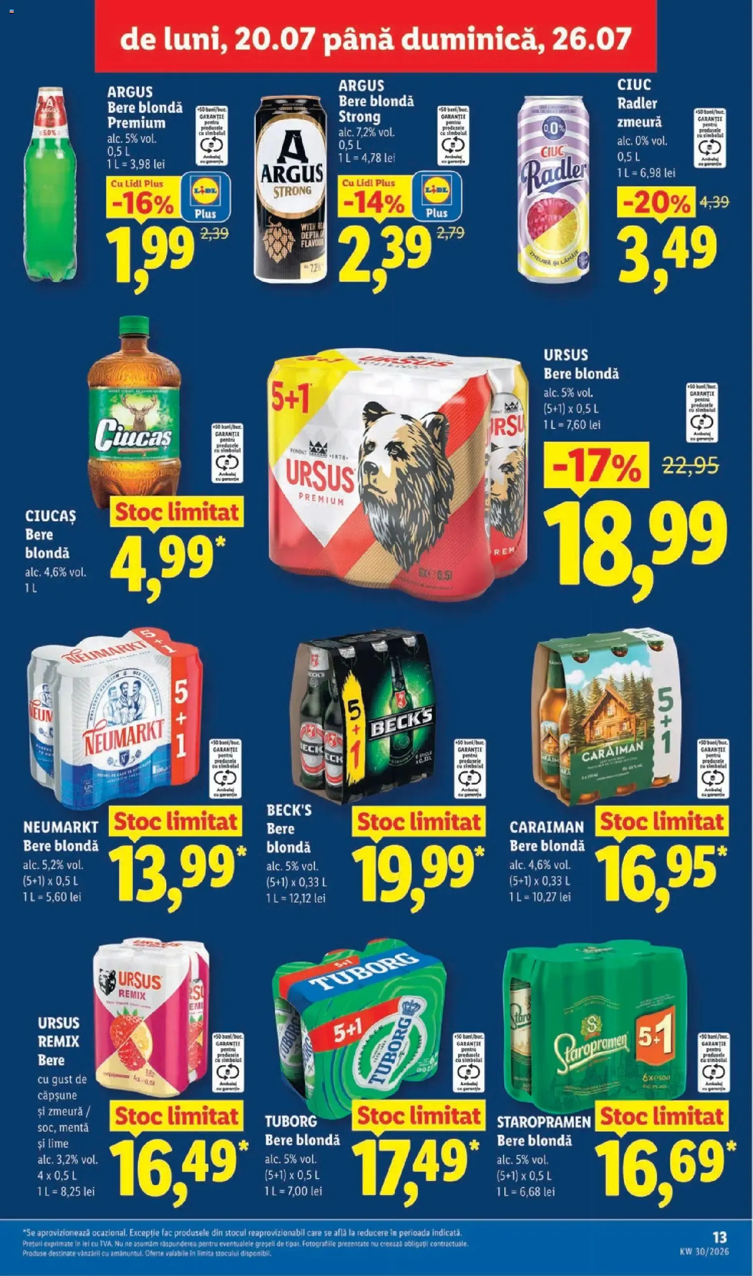 Catalog Catalog LIDL 20.07.2026 - Oferta și Revista online de la 20 iulie până la 26 iulie 2026 - Revista Pagina 13