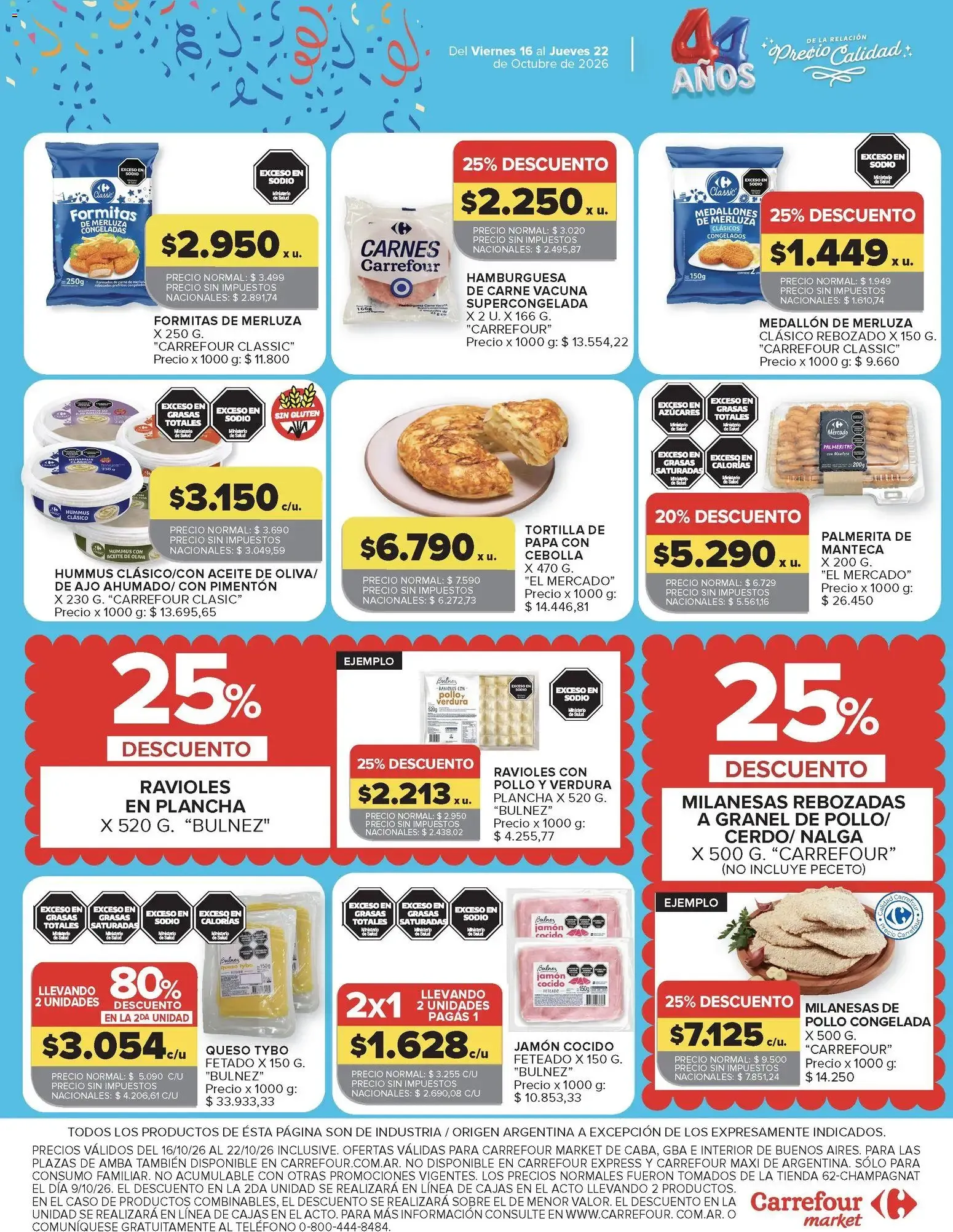 Ofertas de Carrefour Market catálogo del 16/10/2026 - 22/10/2026 16 de octubre al 22 de octubre 2026 - Página 5 del catálogo