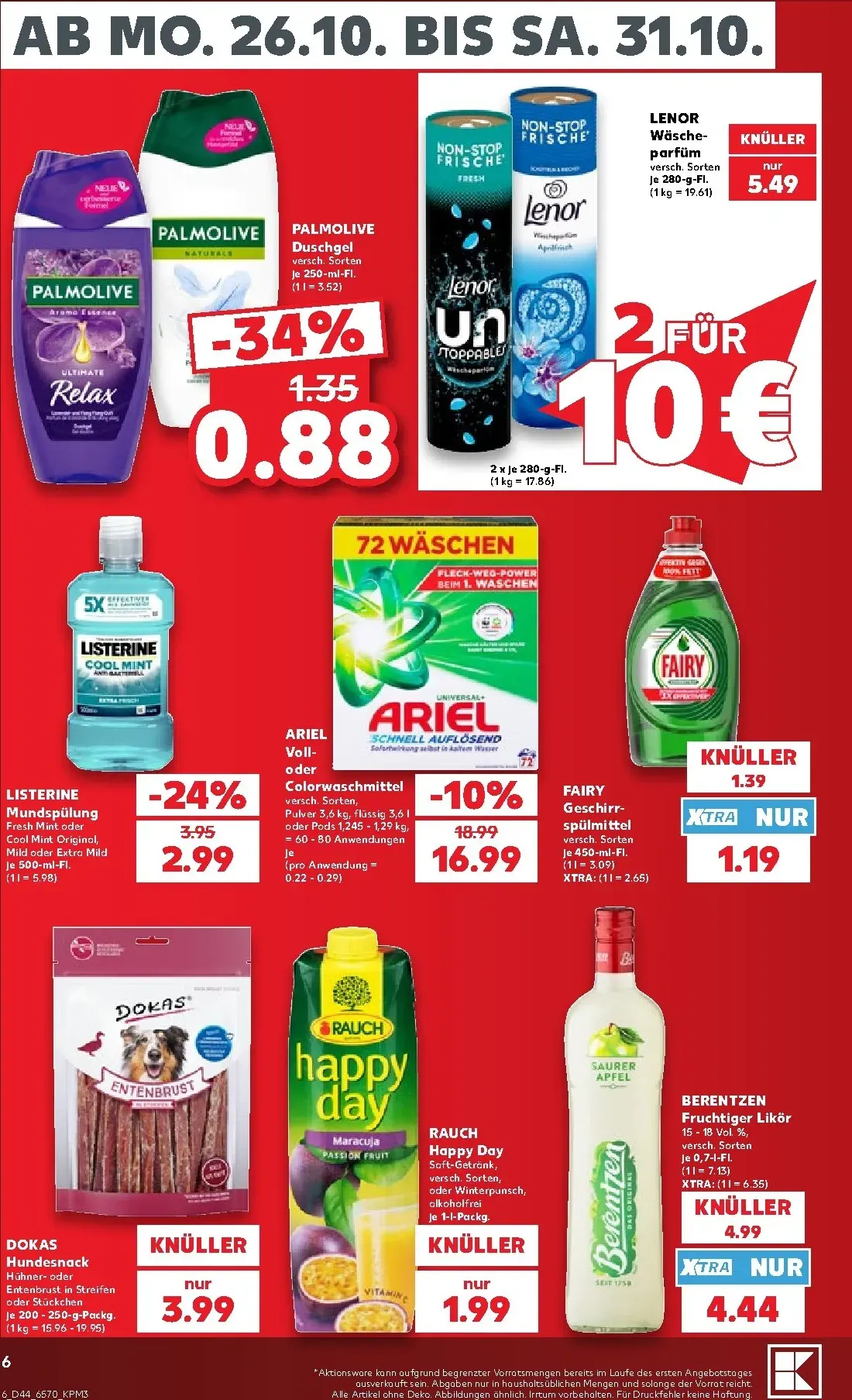 DEUTSCHLANDS BESTE PREISE von 26. Oktober bis 31. Oktober 2026 - Prospekt seite 7