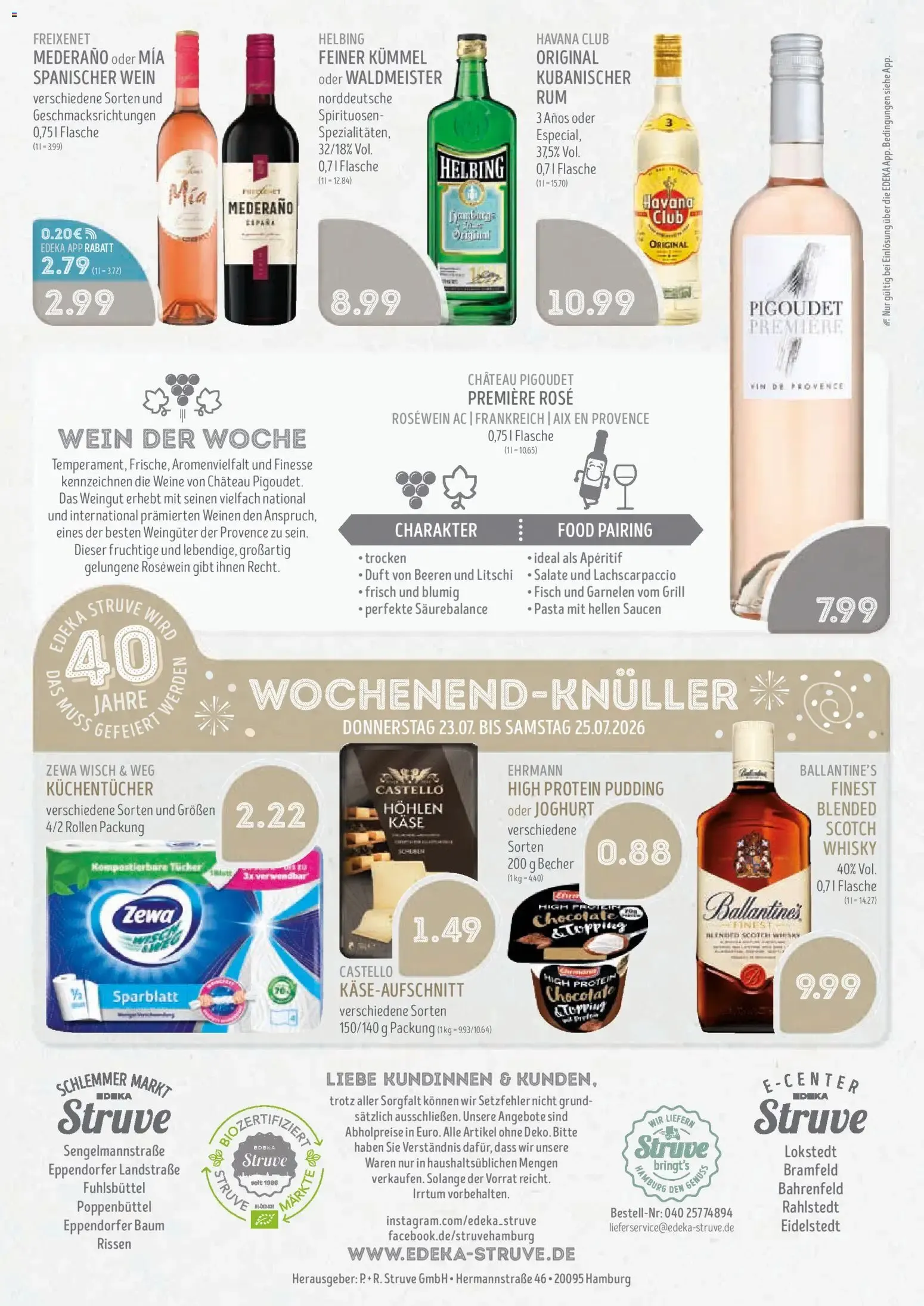 Edeka Struve Prospekt (ab 20.07.2026) zum Blättern von 20. Juli bis 25. Juli 2026 - Prospekt seite 9