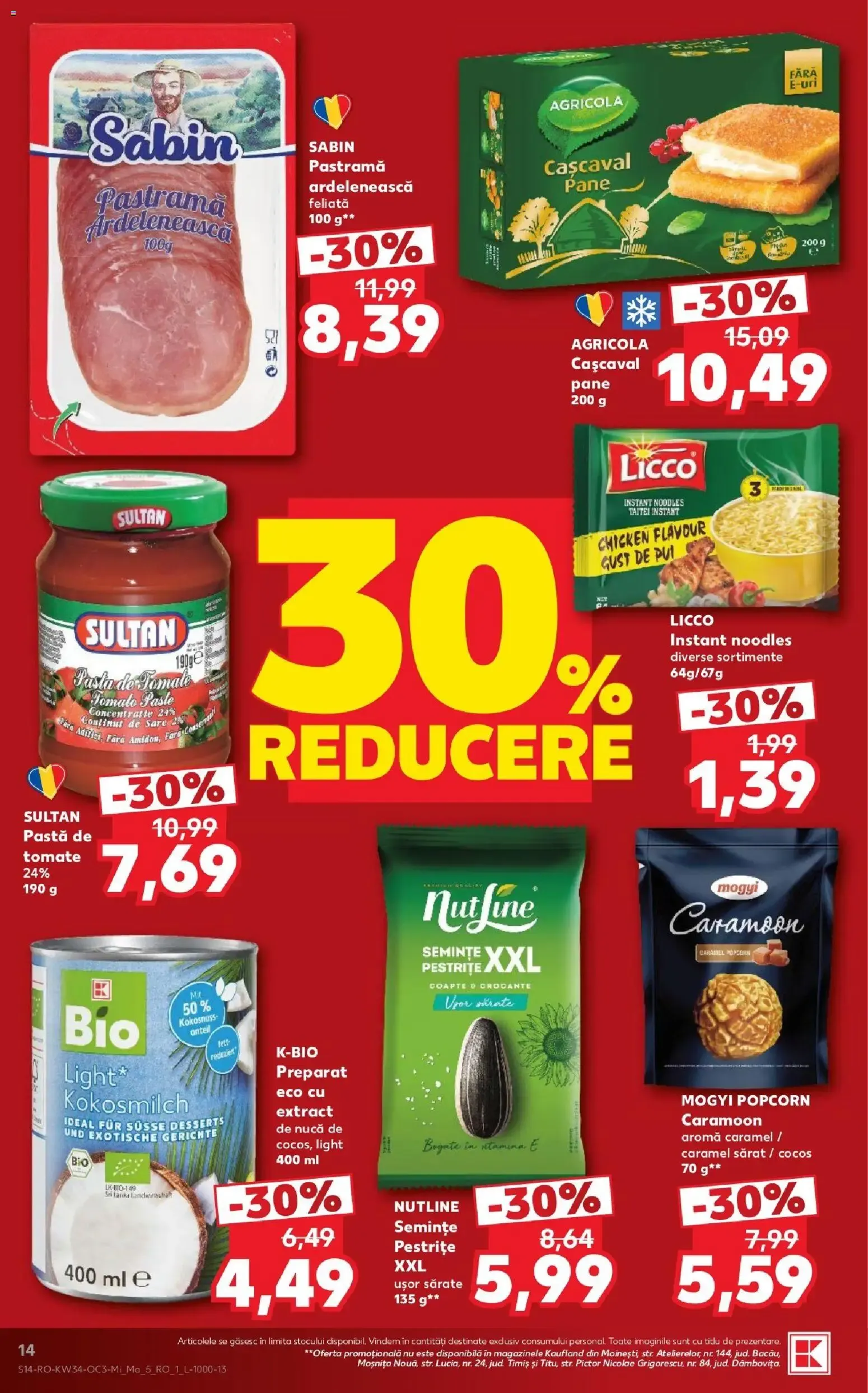 Catalog Kaufland Oferte Bune pentru Toți Vecinii de la 19 august până la 25 august 2026 - Revista Pagina 14