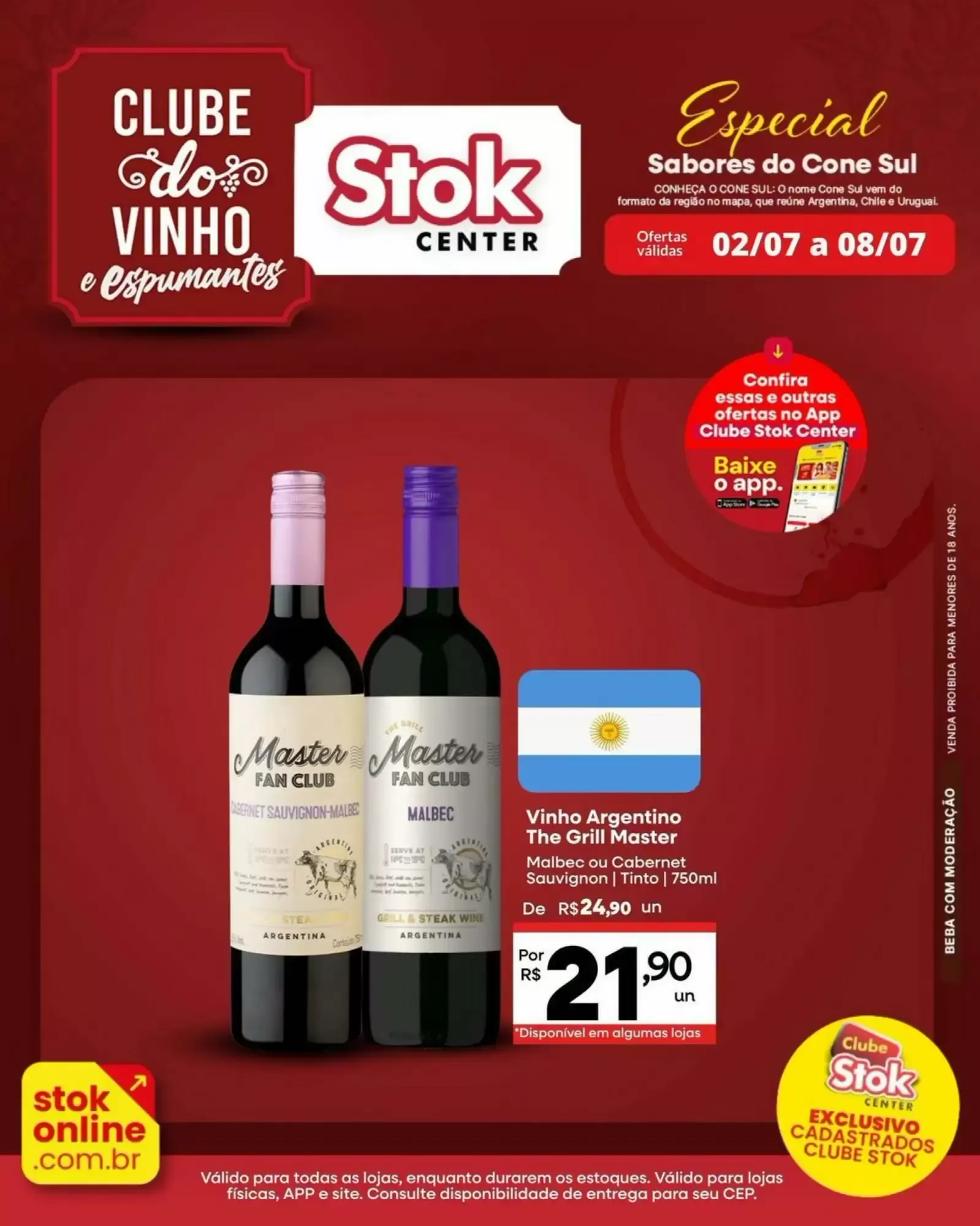 Encarte de Clube do Vinho e Espumantes - Stok Center 2 de julho até 8 de julho 2026 - Pagina 3
