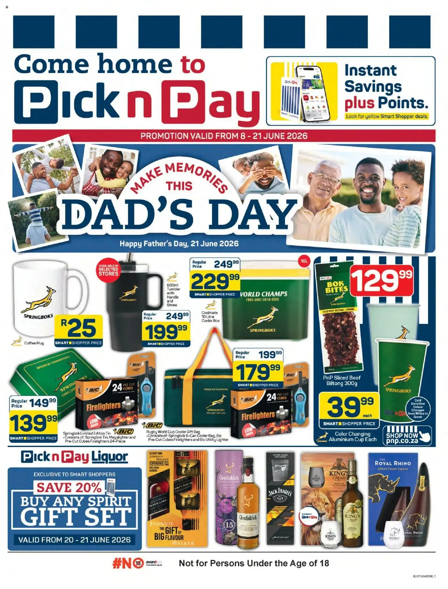 Pick n Pay - Father's Day Specials (08/06/2026 - 21/06/2026) Online