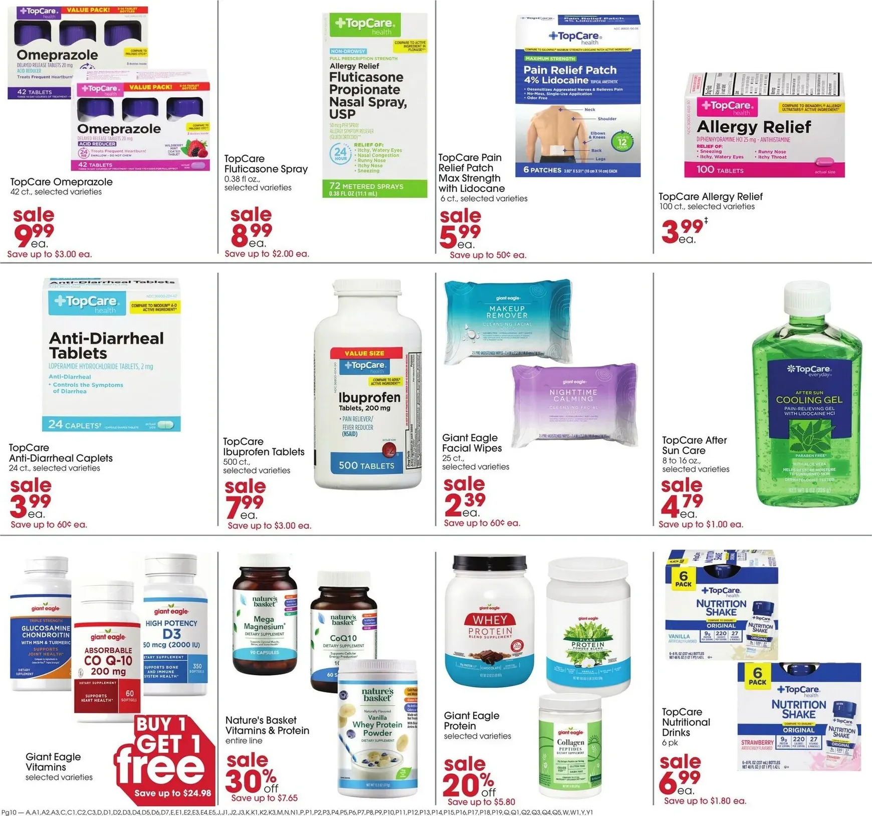 Weekly ad Current Giant Eagle leaflet valid from Thursday 07/30/2026 to Wednesday 08/05/2026 from July 30 to August 5 2026 - Page 10
