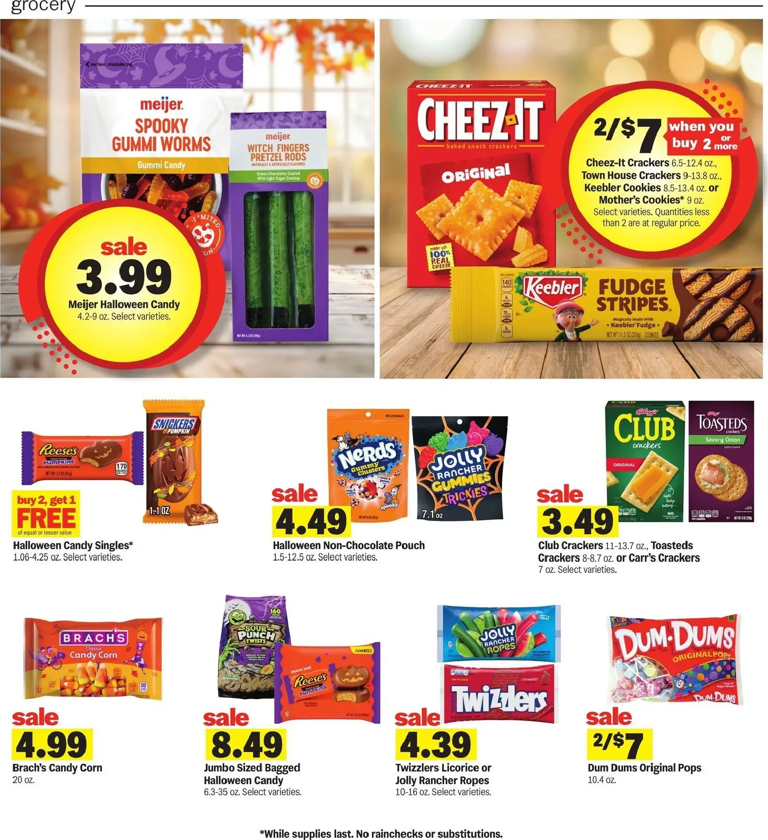 Weekly ad Meijer Fright Night Faves. Real Low Prices. from October 21 to October 27 2026 - Page 26