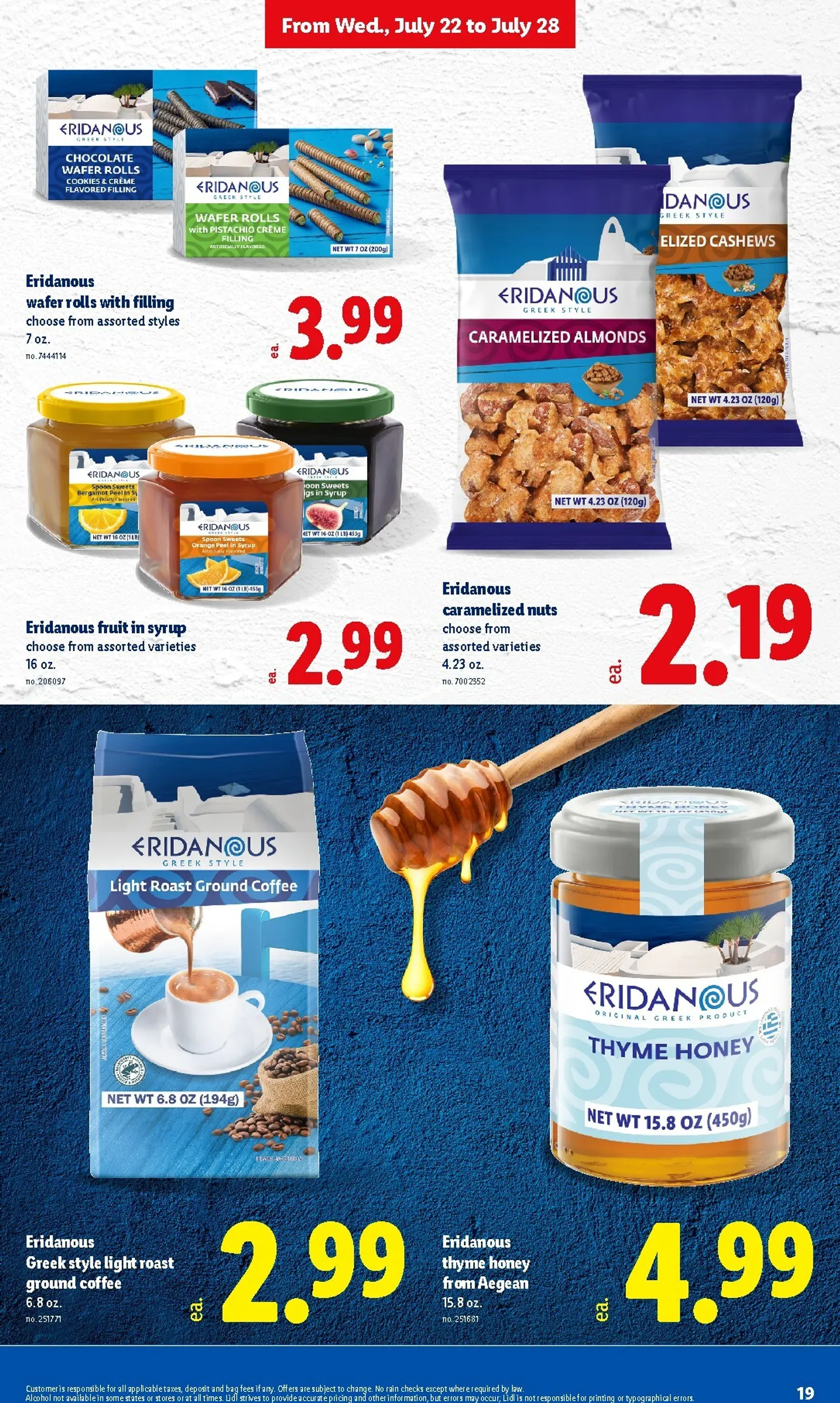 Weekly ad Lidl Weekly Deals Flyer from July 22 to July 28 2026 - Page 19