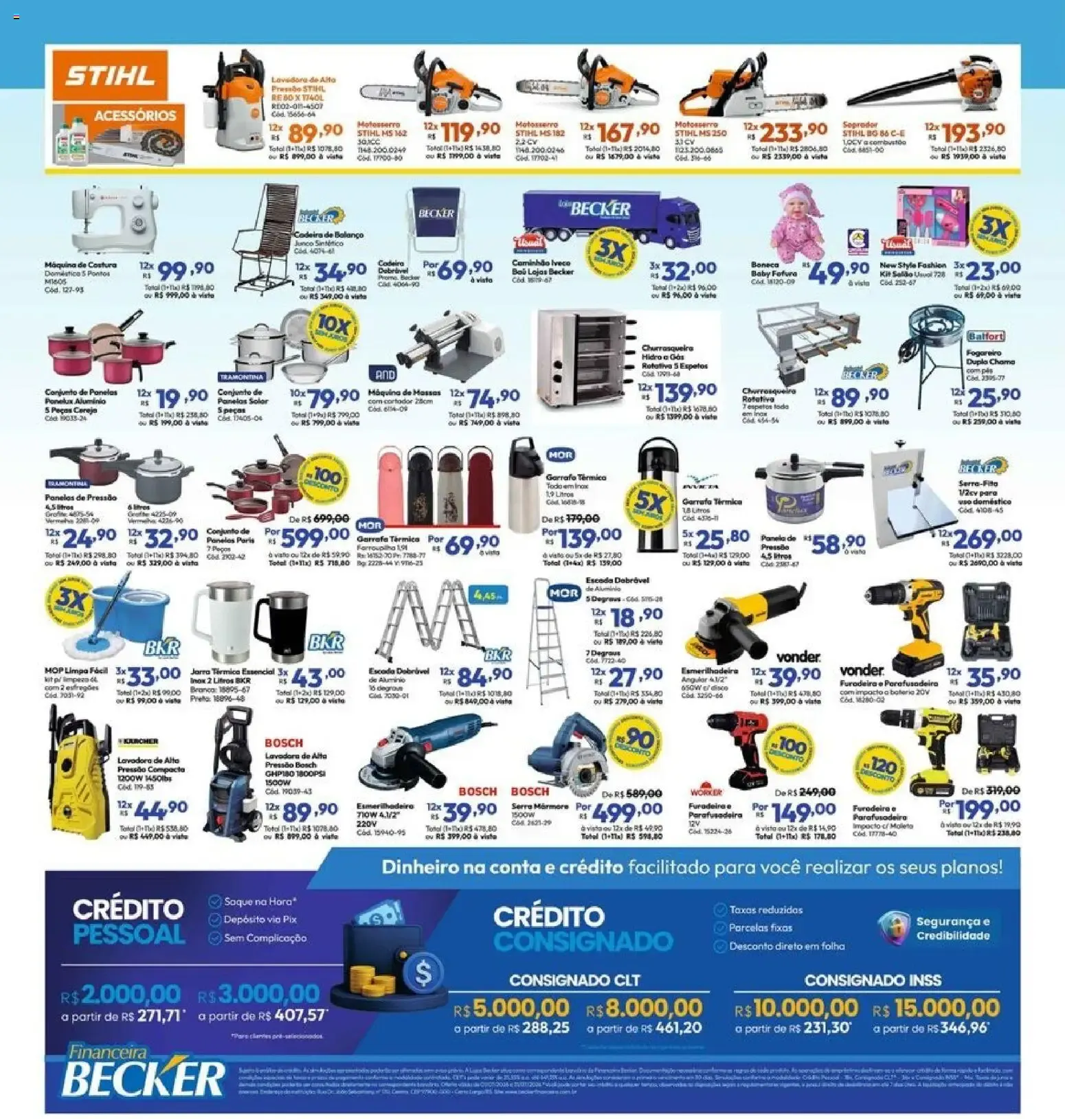 Encarte de Lojas Becker ofertas Julho de 01/07/2026 | Promoções Online 1 de julho até 31 de julho 2026 - Pagina 5