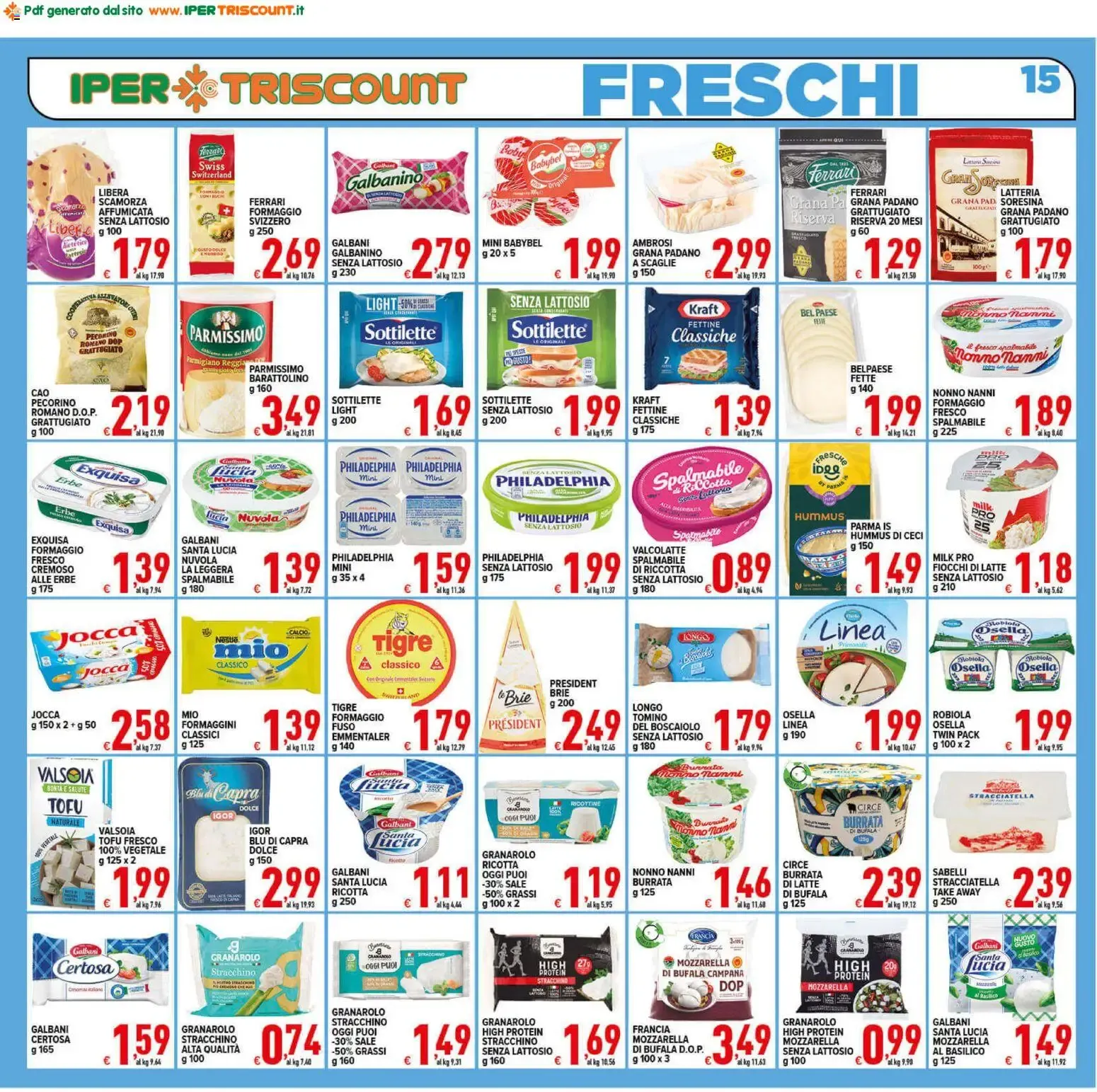 Ipertriscount volantino dal 02/09/2026 - online Offerte da 2 settembre a 10 settembre di 2026 - Pagina del volantino 15
