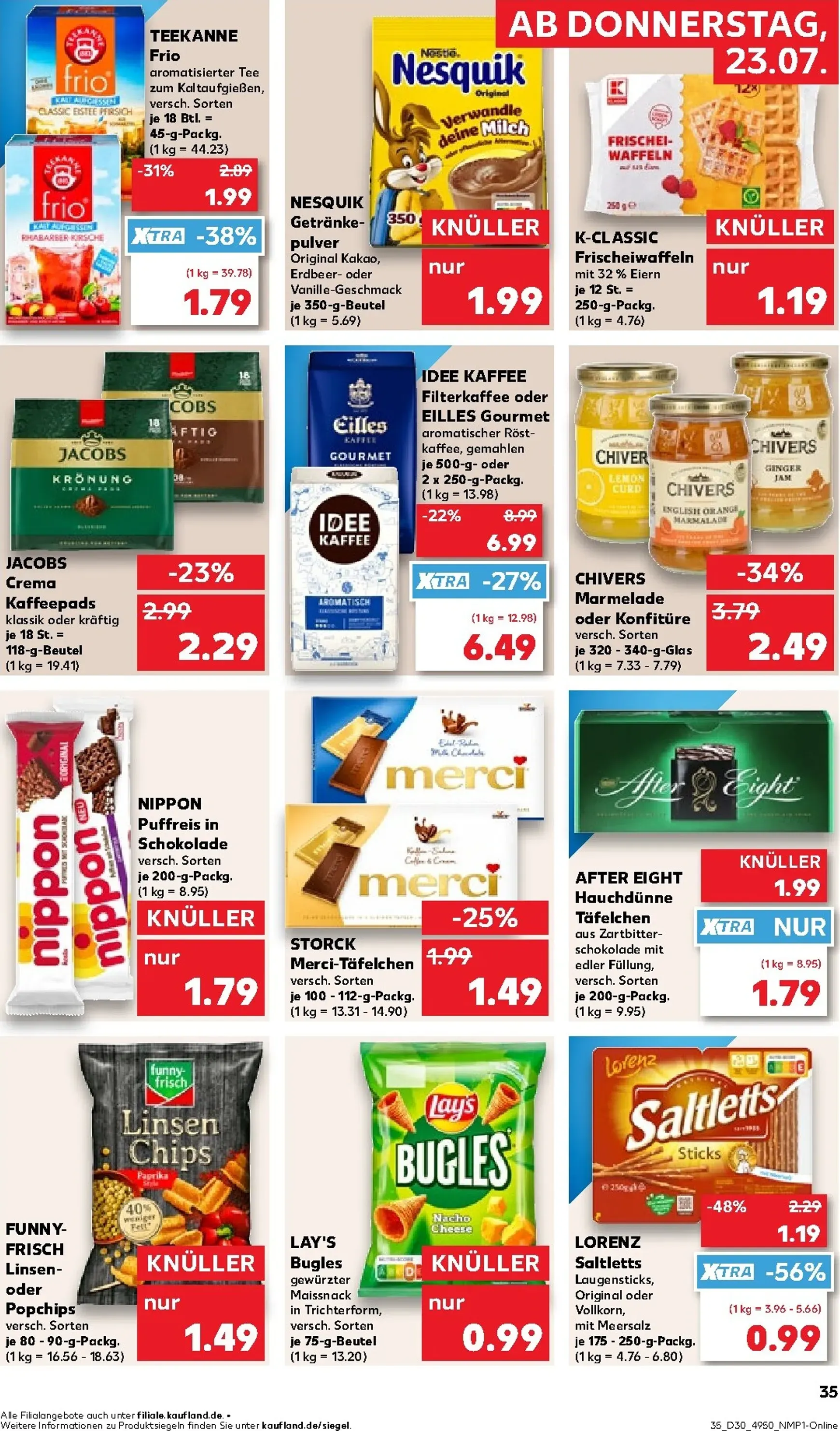 Kaufland Prospekt nächste Woche – von Donnerstag 23.07.2026 bis Mittwoch 29.07.2026 von 23. Juli bis 29. Juli 2026 - Prospekt seite 36