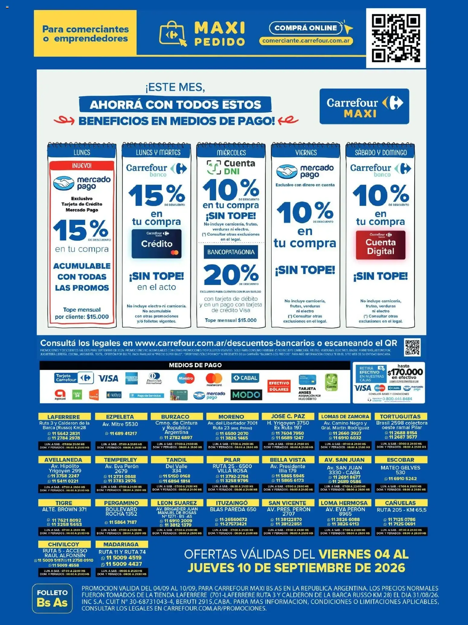 Ofertas de Carrefour Maxi catálogo del 04/09/2026 - 10/09/2026 4 de septiembre al 10 de septiembre 2026 - Página 13 del catálogo