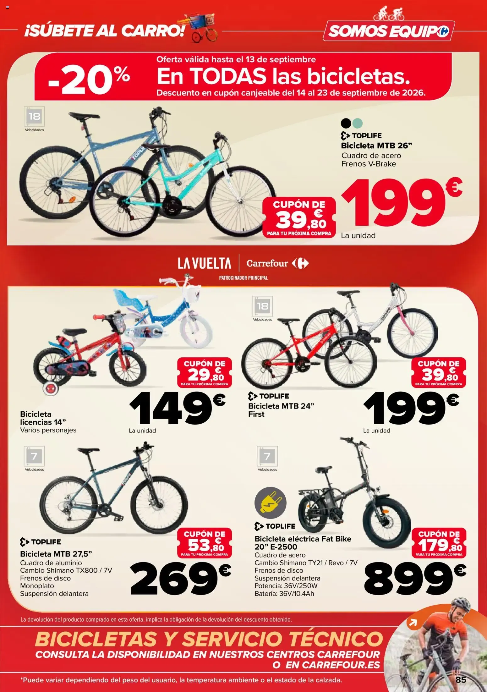 Catálogo de Carrefour folleto del 26/08/2026 | Catálogo 26 de agosto al 9 de septiembre 2026 - Página 72
