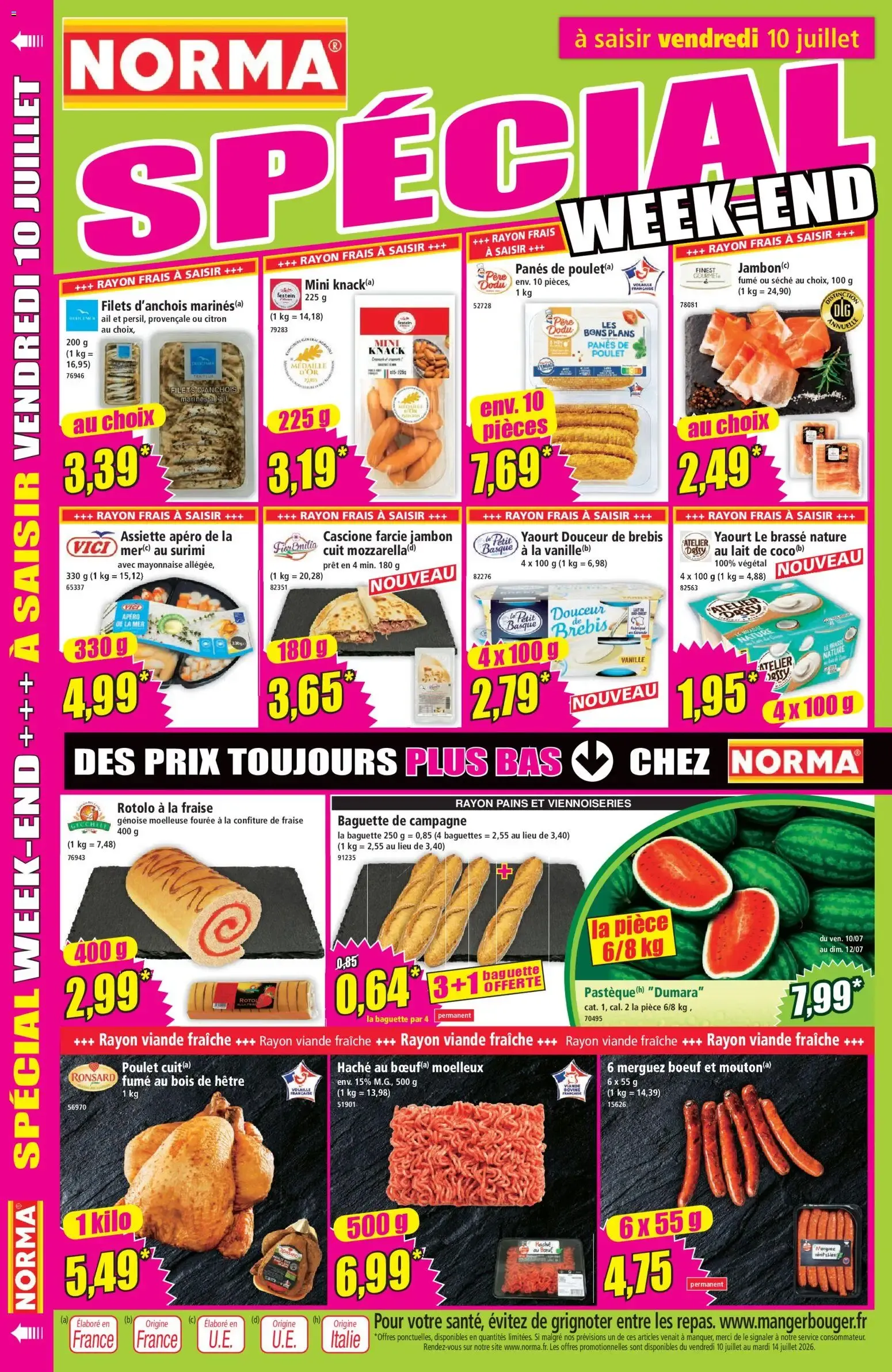 NORMA Votre Discounter Régional du 8 juillet au 14 juillet 2026 - Catalogue page 11