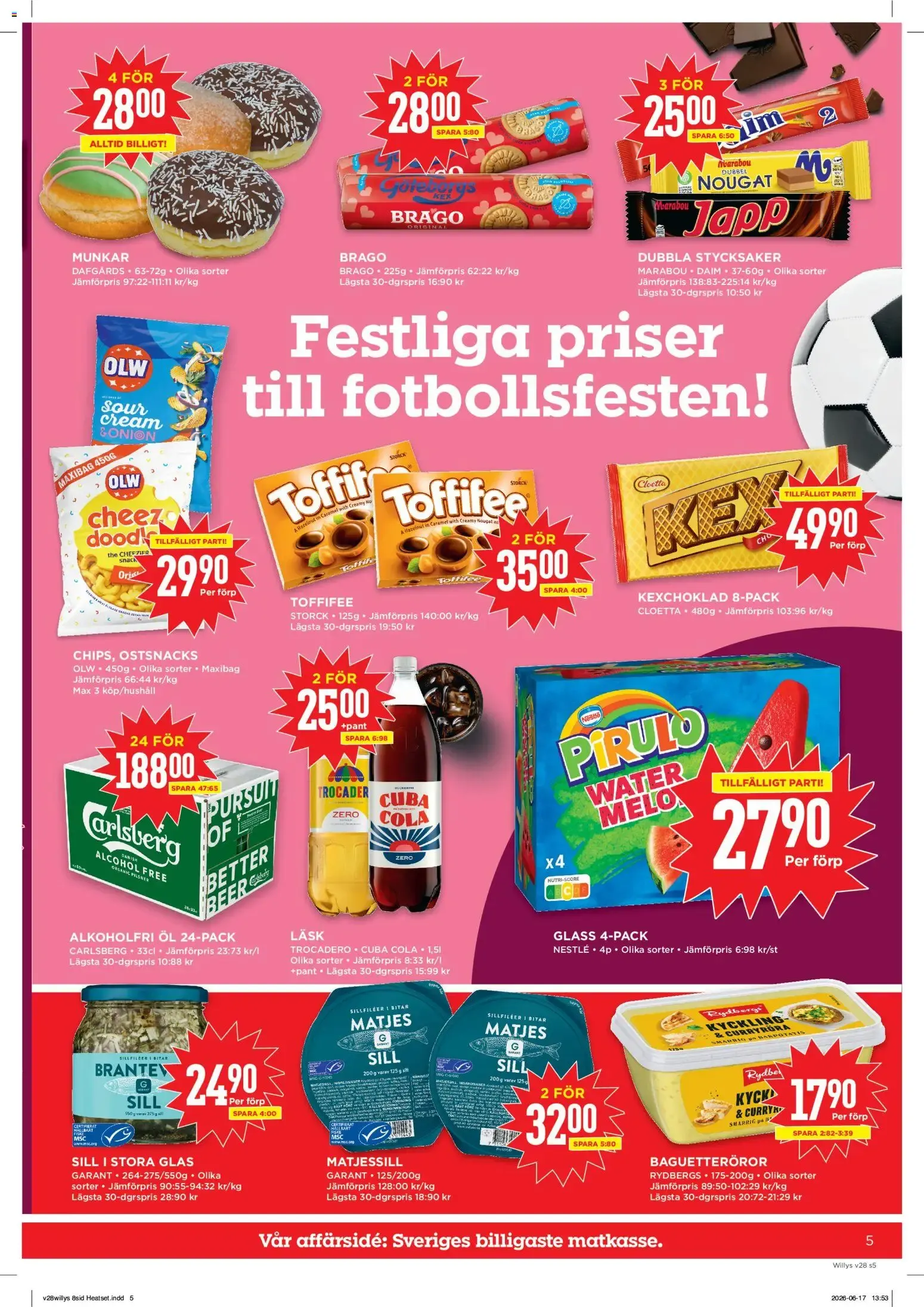 Willys erbjudanden från 06/07/2026 - 12/07/2026 > Reklamblad nuvarande rabatter från 6 juli till 12 juli 2026 - Reklamblad sidor 5