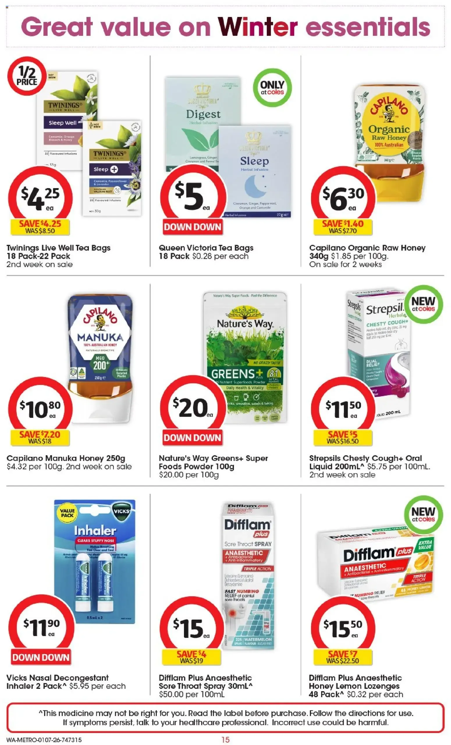 Coles catalogue valid from 01/07/2026 > Online Australia - Catalogue valid from 1 July to 7 July 2026 - page 15