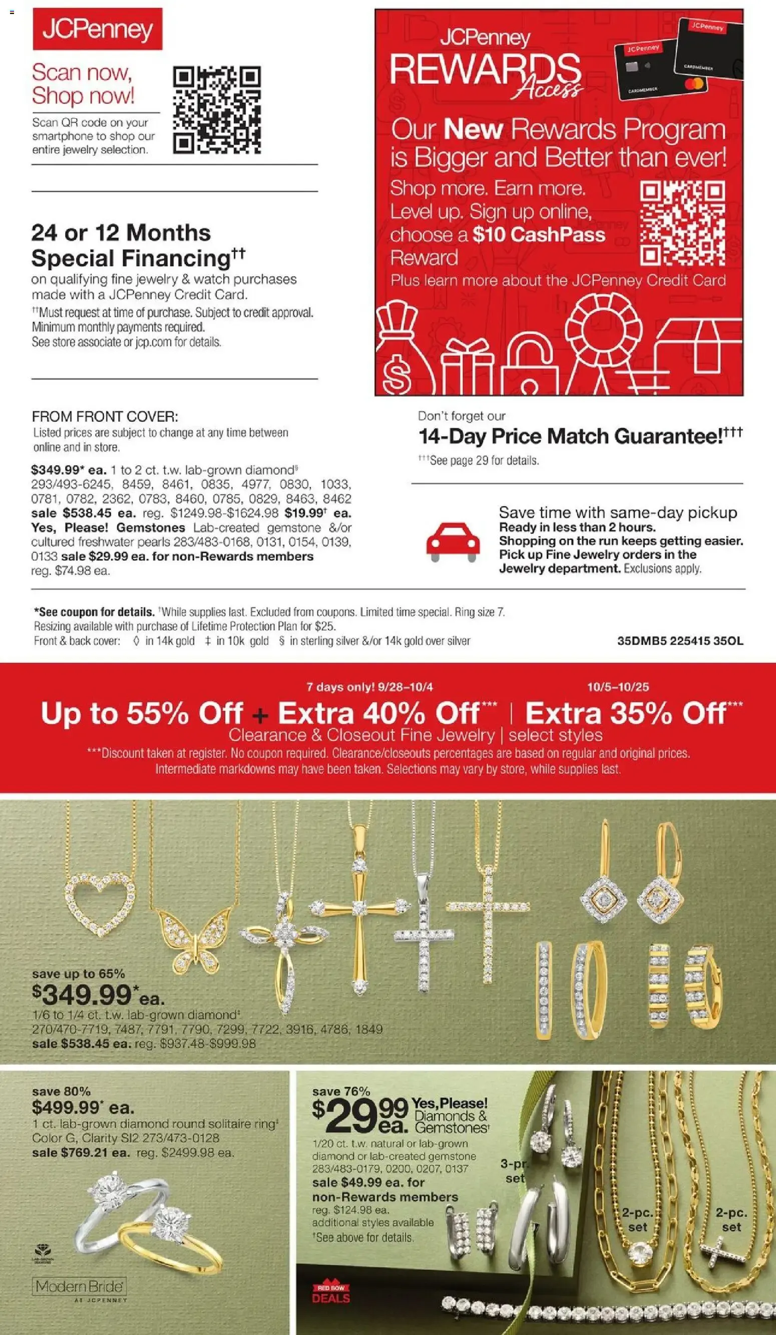 Weekly ad JCPenney Our Biggest Jewelry Sale of the season from September 28 to October 25 2026 - Page 31