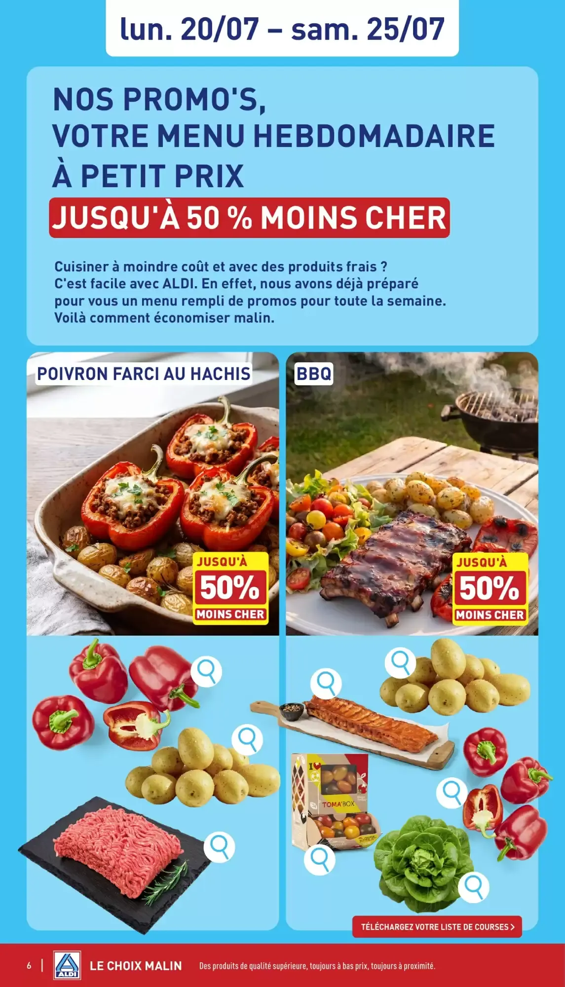 ALDI Dépliant 20/07 - 25/07 van 20 juli tot 25 juli 2026 - folder pagina 6