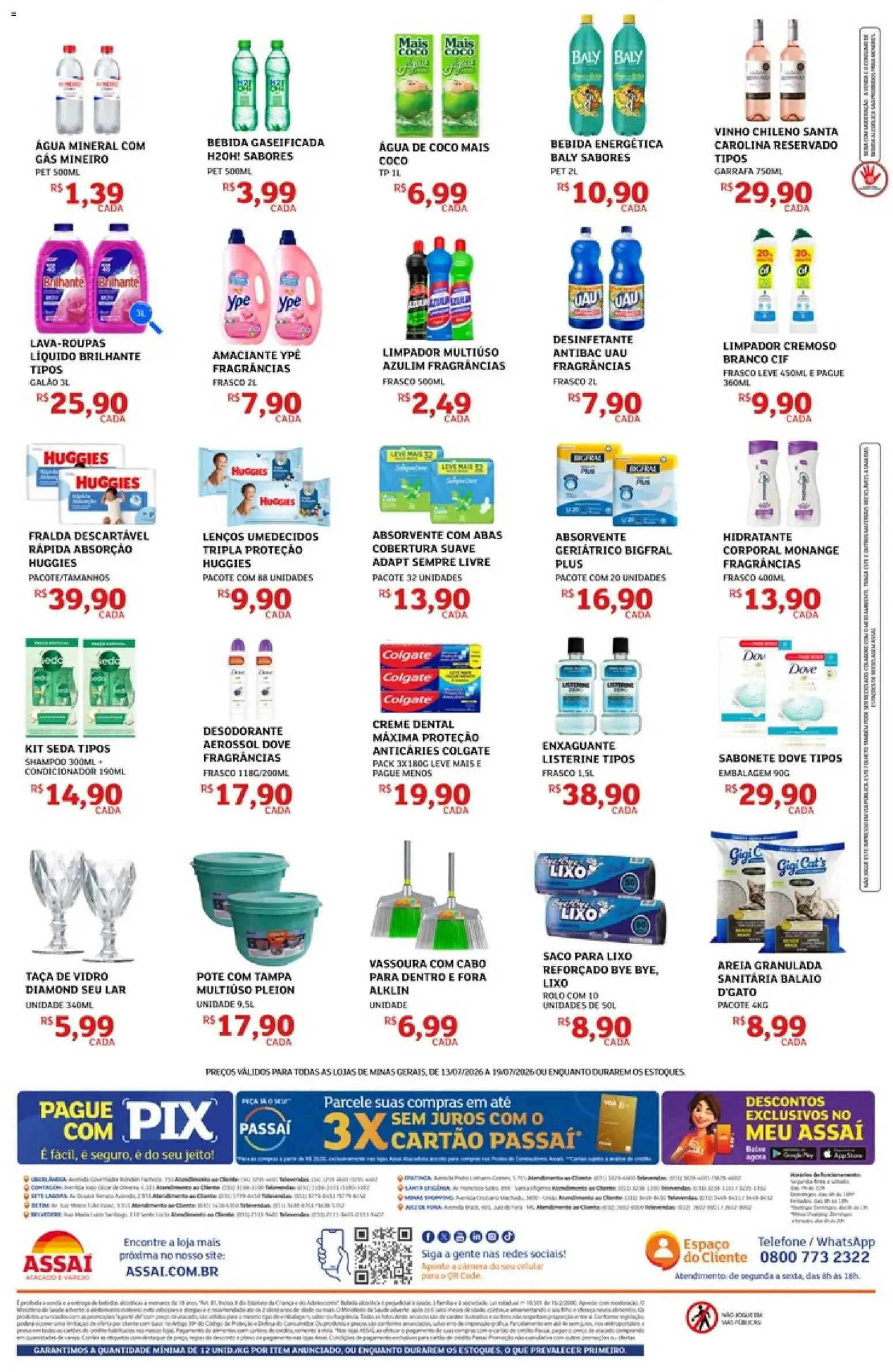 Encarte de Assaí Atacadista ofertas - MG de 13/07/2026 | Promoções Online 13 de julho até 19 de julho 2026 - Pagina 3